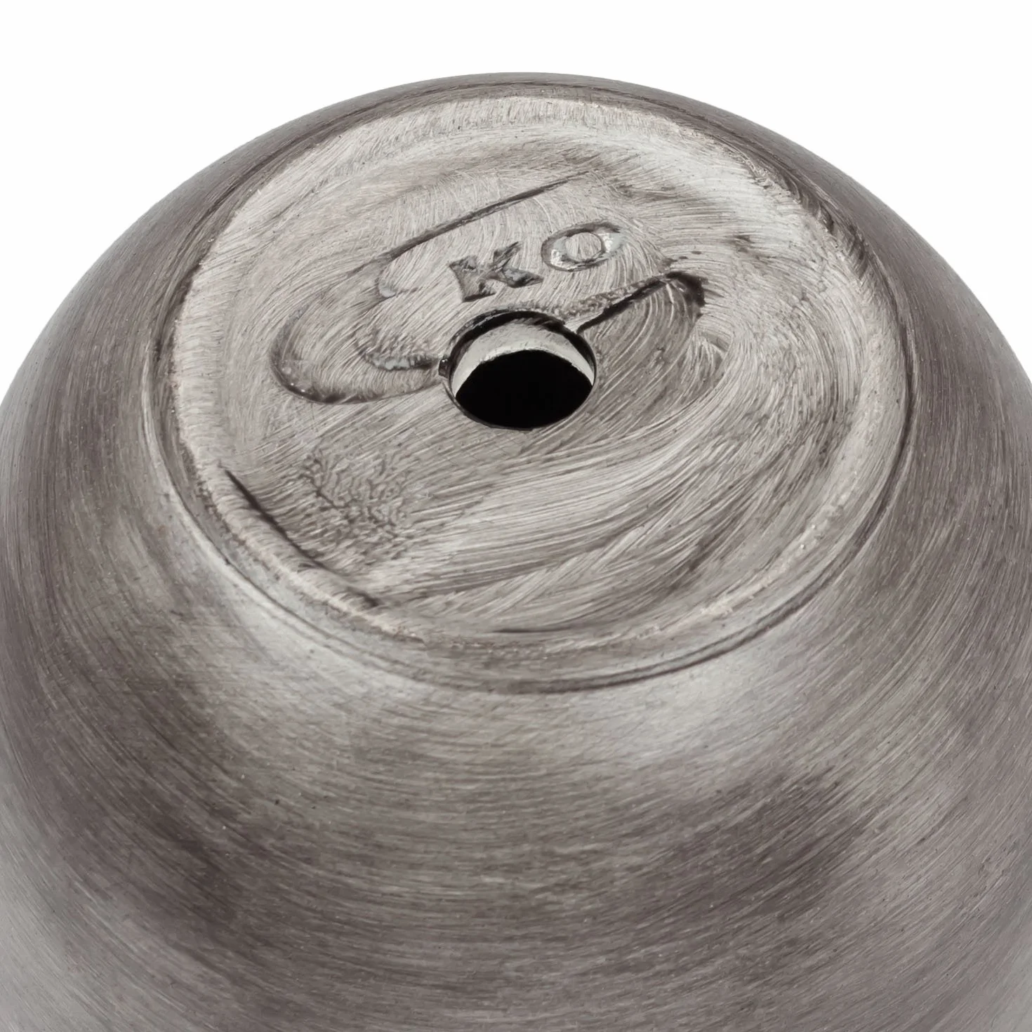 Doniczka ceramiczna Ekoceramika szara 160 mm z podstawką