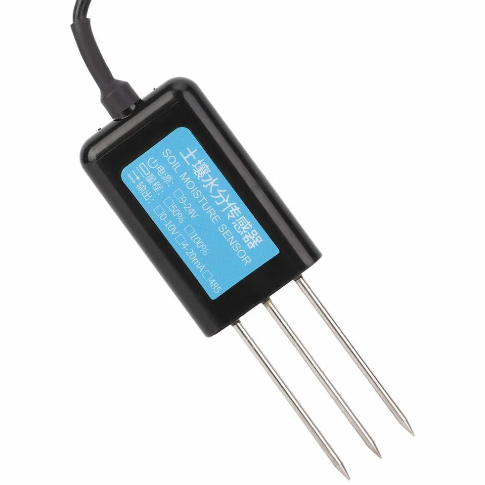 Czujnik wilgotności gleby RS485 temperatura wilgotności miernik przewodności elektrycznej wyjściowy do szklarni