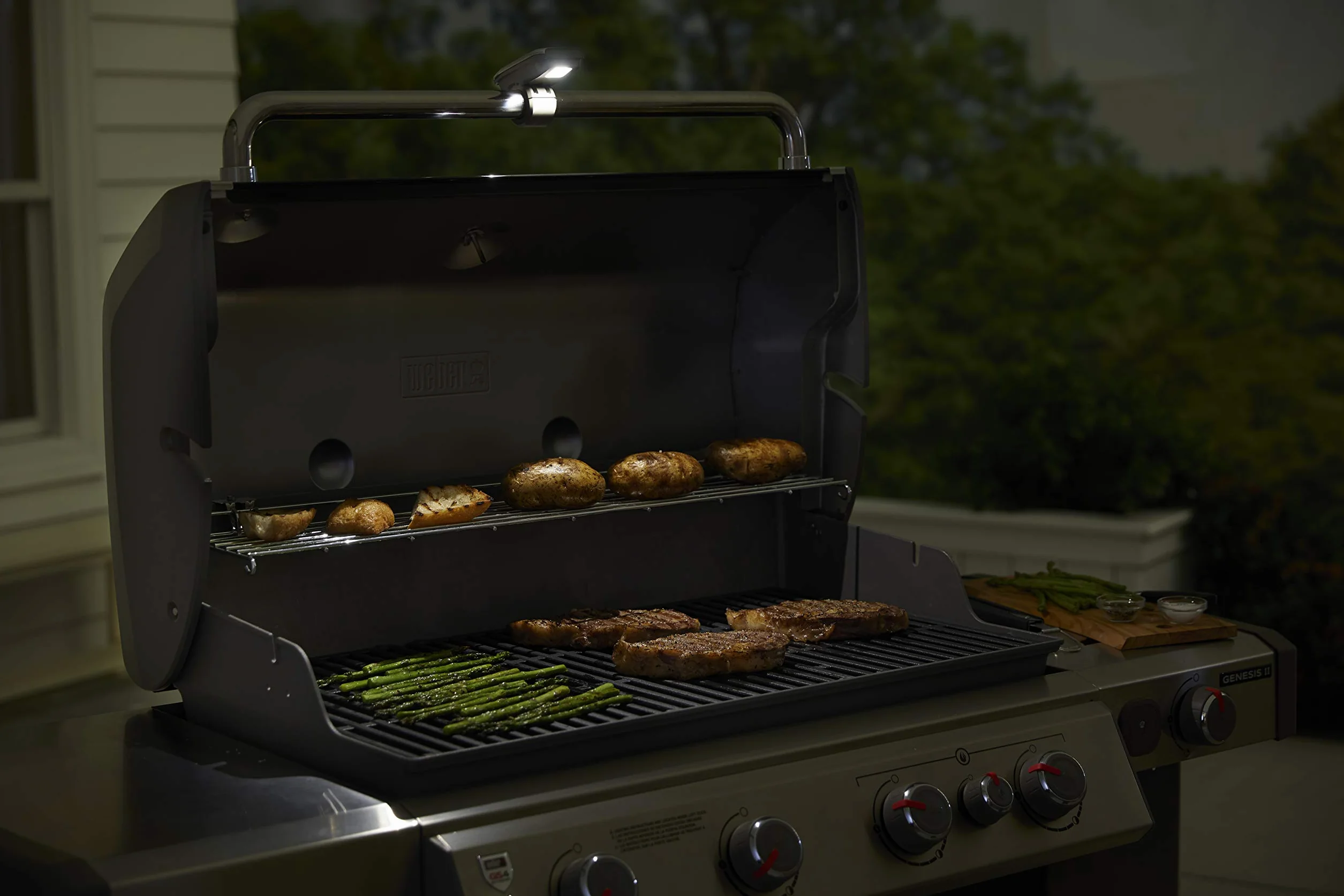 Weber 7661 Uchwyt Grill 'N Go Light, Szary