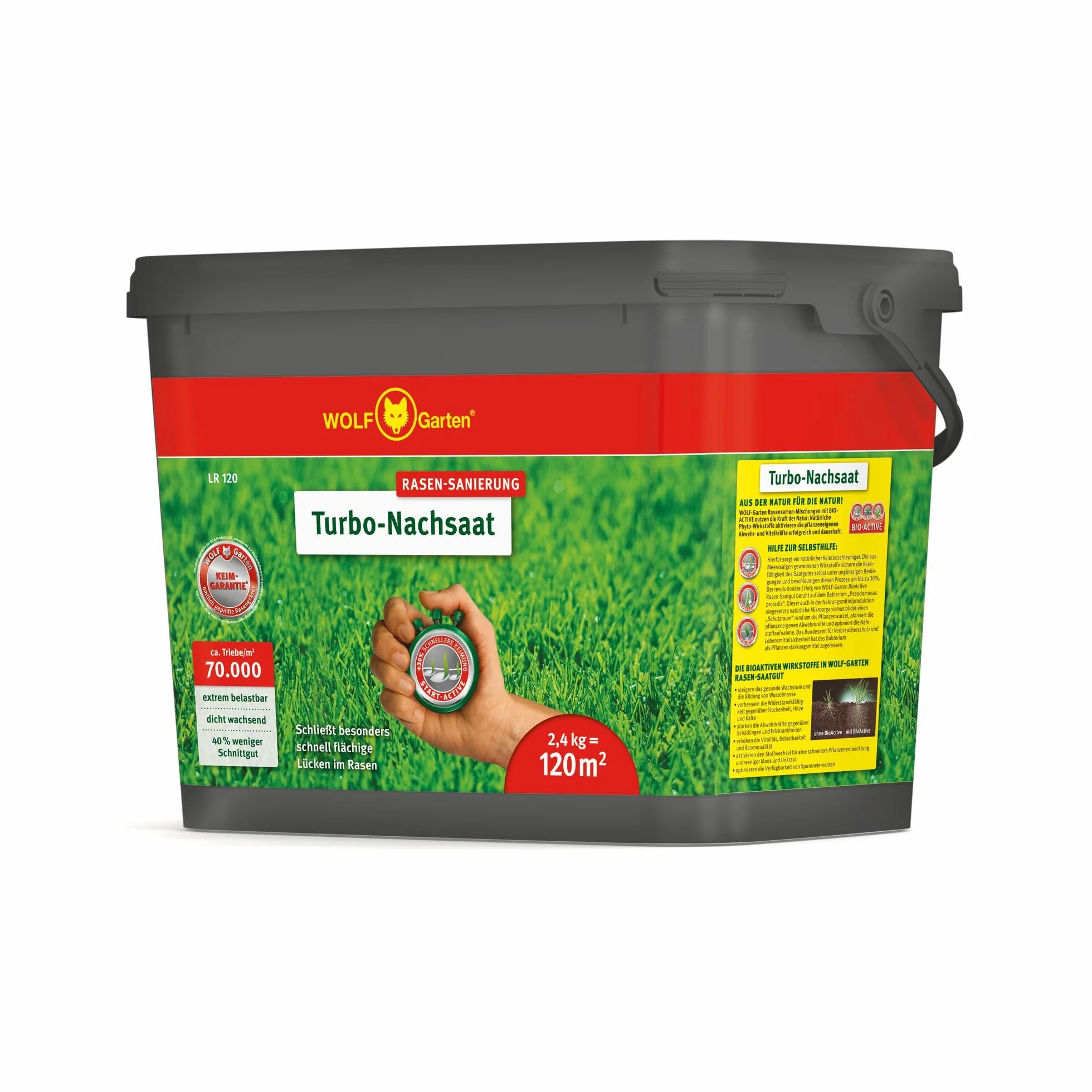 WOLF Garten Turbo-NACHSAAT Nasiona trawy LR 120
