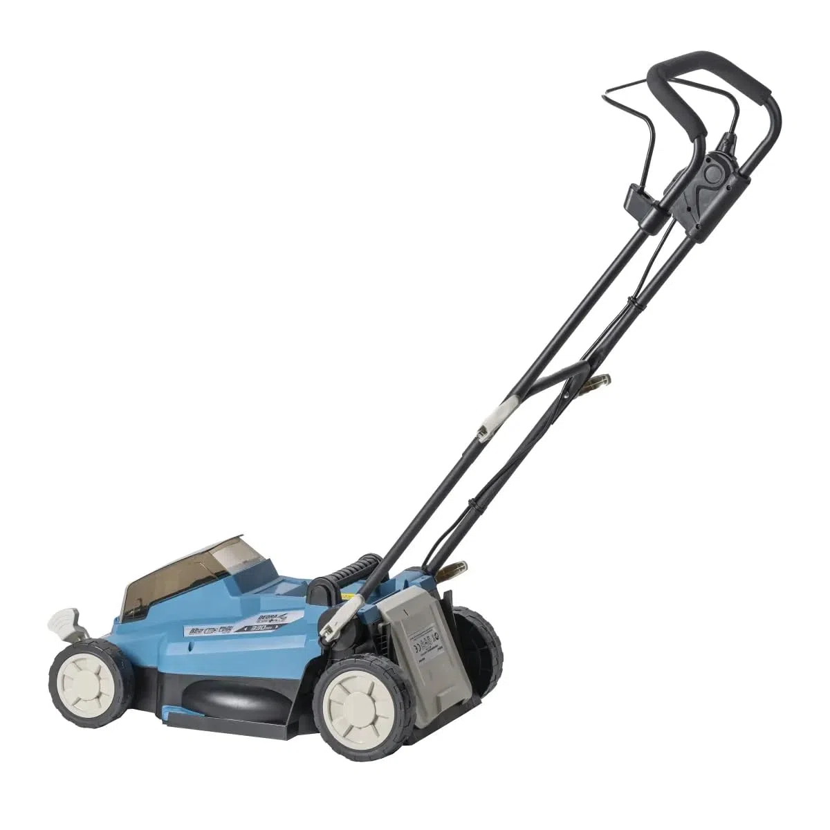 Dedra Akumulatorowa kosiarka 18 V, bezszczotkowa z ergonomicznym uchwytem, pojemność 30 l, wysokość cięcia 25-75 mm, 2900 obr./min, szerokość cięcia 33 cm, w kartonie bez baterii, regulowany i wygodny