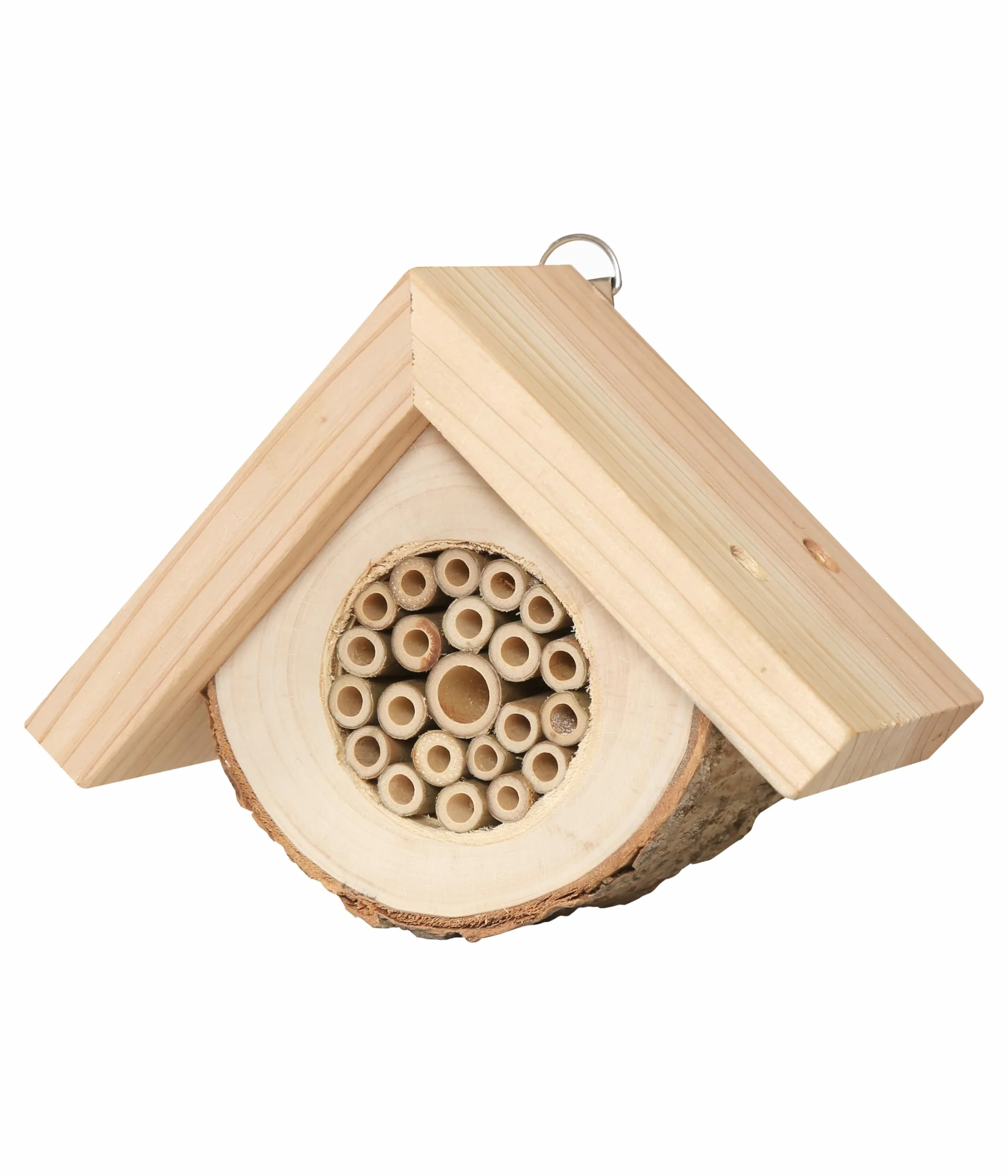 Dehner Natura hotel dla owadów Cuneo, domek dla pszczół 17x13,5x8 cm, drewno cedrowe/topola