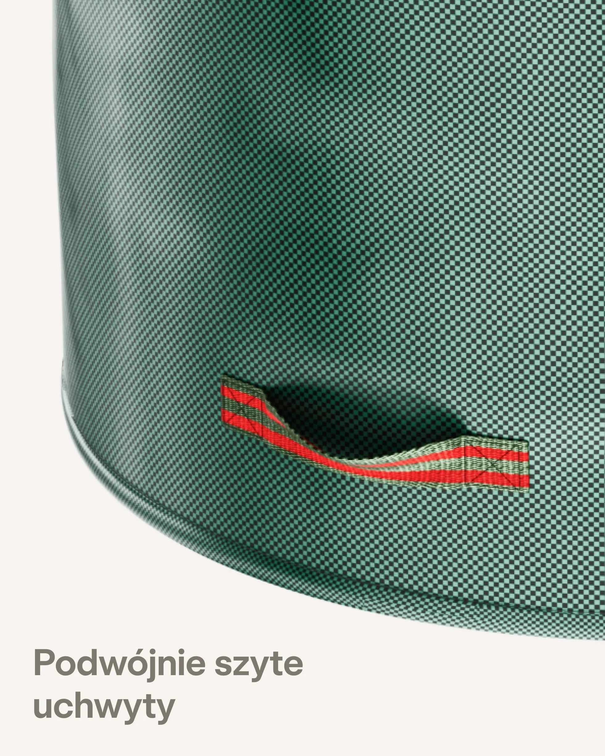 Worki Na Odpady Ogrodowe Wielokrotnego Użytku 300l Z Uchwytami Składane Polipropylen