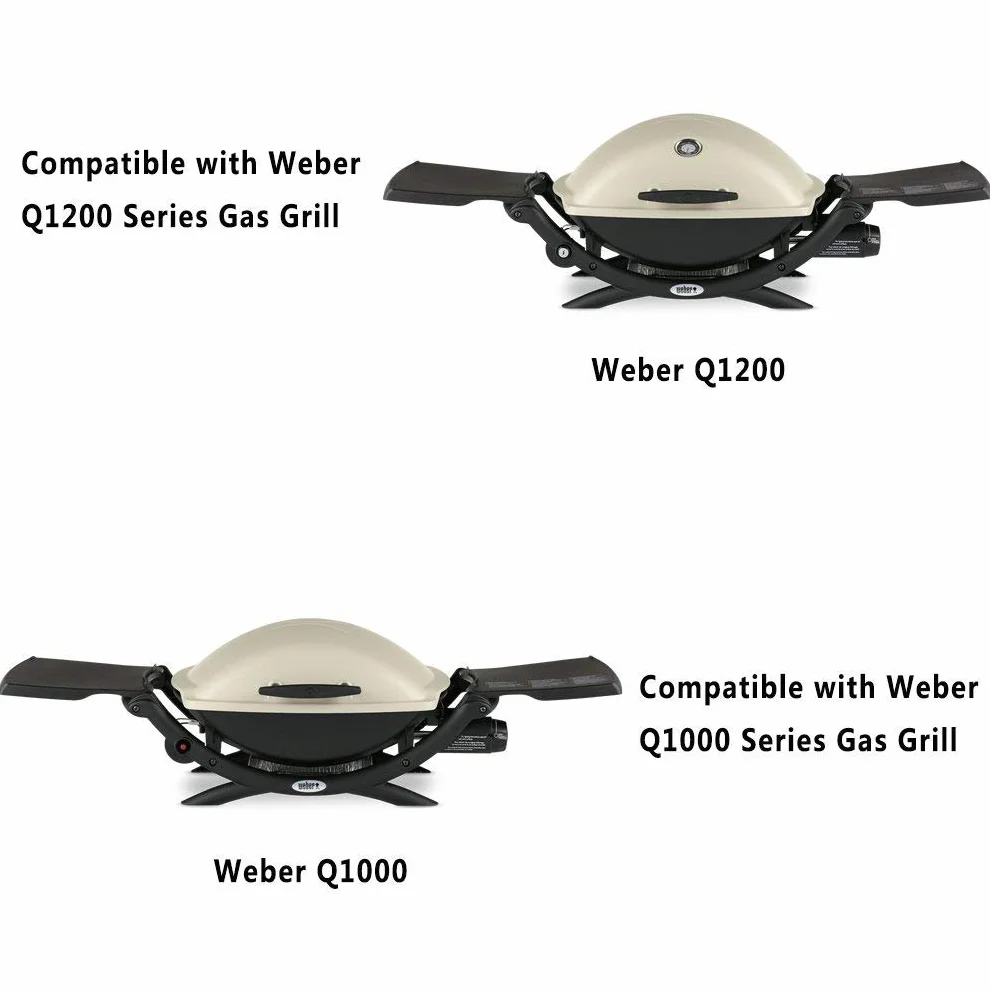 onlyfire Palnik rurowy ze stali nierdzewnej pasuje do grilla gazowego Weber Q100/Q1000/Q120/Q1200 (część zamienna 69957/60040/41657)
