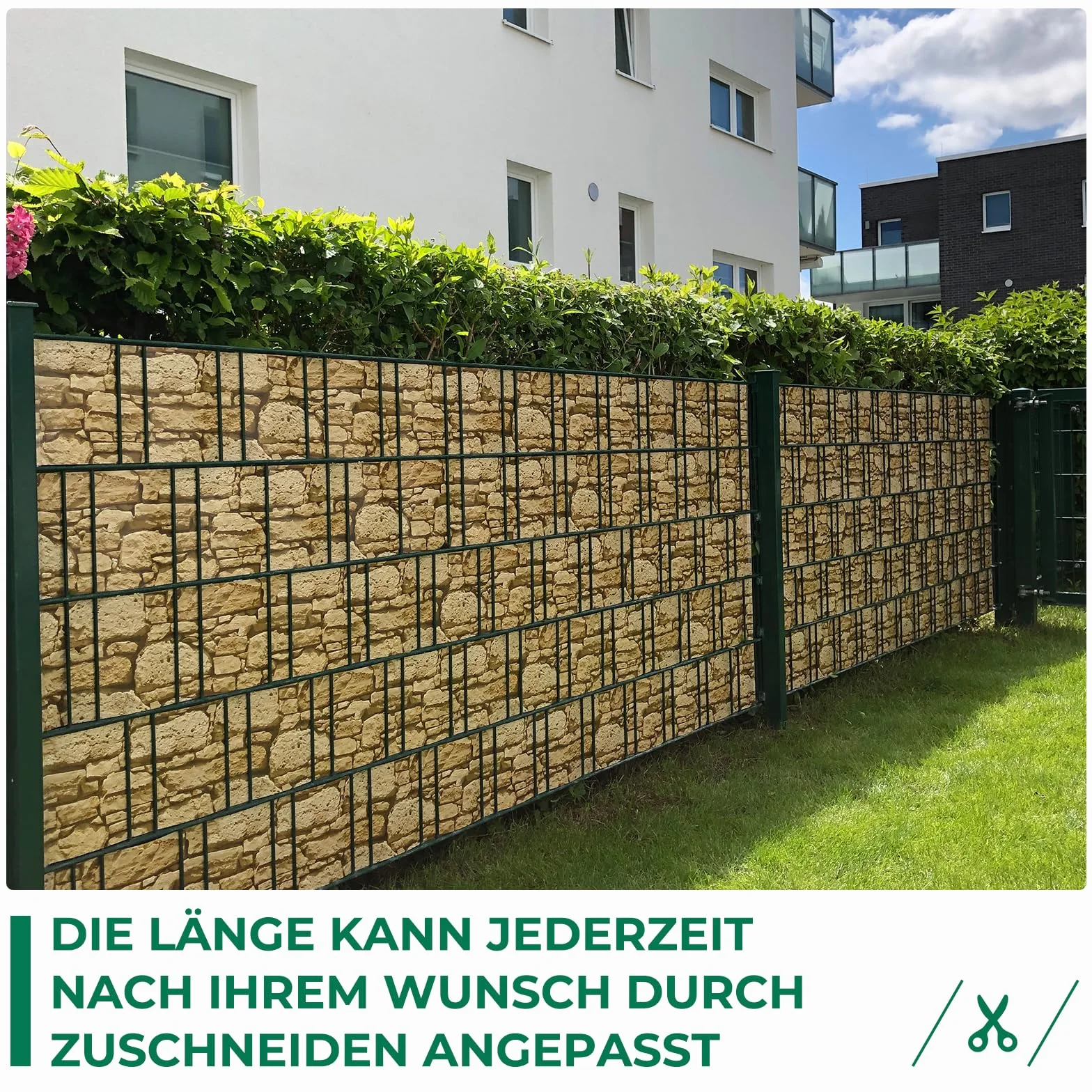 Pasy maskujące do ogrodzenia o wymiarach 35 m x 19 cm, w zestawie z 20 klipsami, ochrona przed wzrokiem, folia ogrodzeniowa z PCW, paski maskujące, maty z podwójnym prętem, do ogrodzenia ogrodowego, balkonu/różnych kolorów