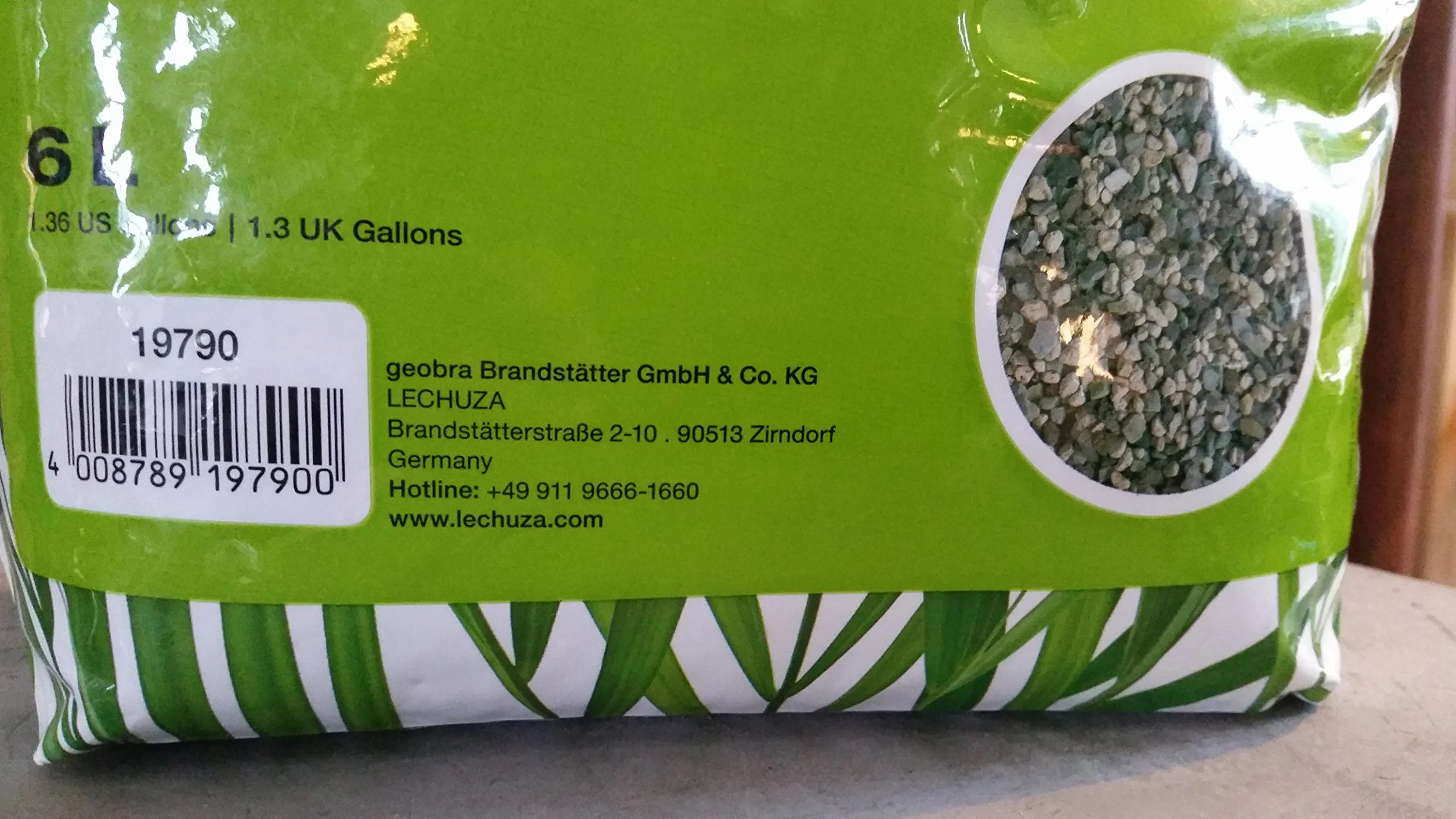 Lechuza Podłoże do sadzenia PON 6L Handy Carrypack