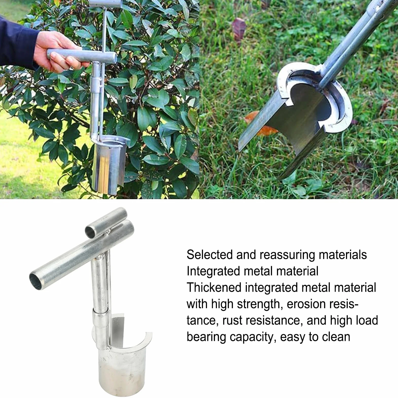 Sadzarka do Cebul Ręczny Próbnik Gleby ze Stopu Narzędzie Ogrodowe do Szybkiego Kopania