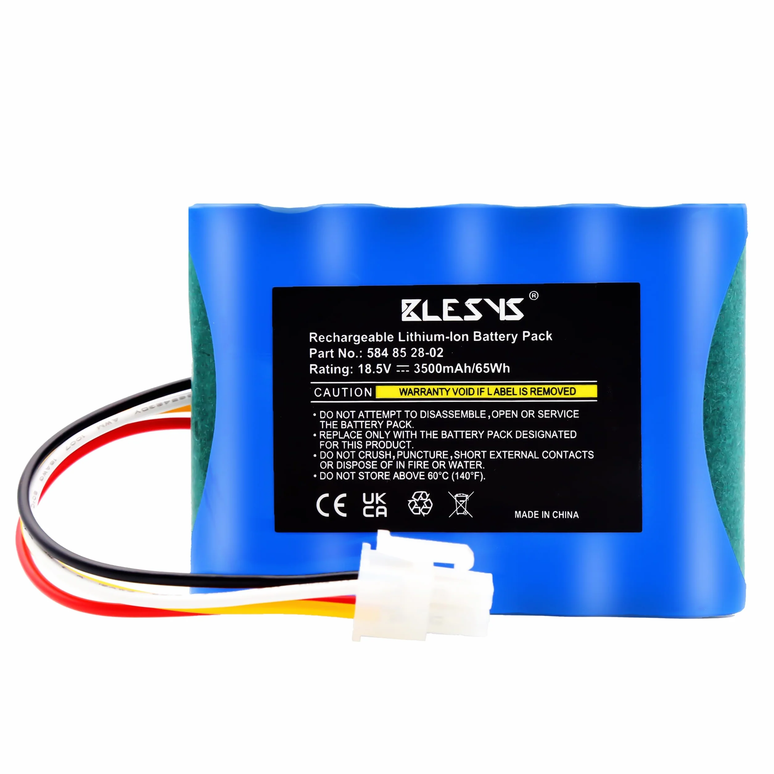 Akumulator zamienny 18,5 V 3500 mAh do robota koszącego Gardena Sileno City 250 500 Husqvarna 589 58 62-01