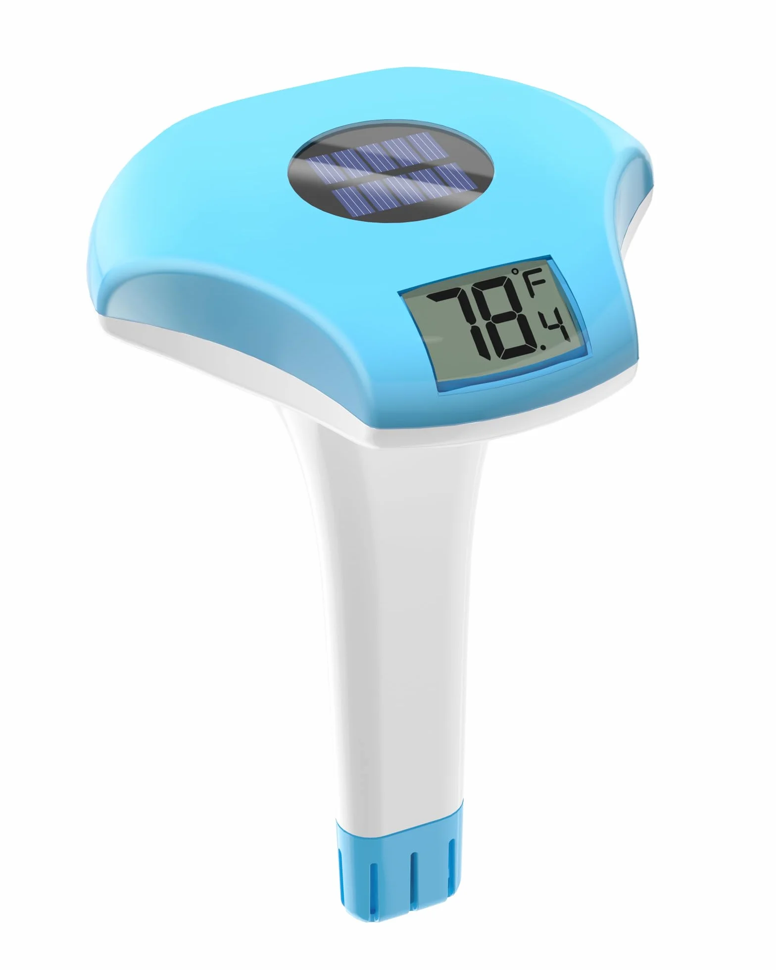 BALDR Solarny termometr basenowy z cyfrowym wyświetlaczem LCD wodoodporny