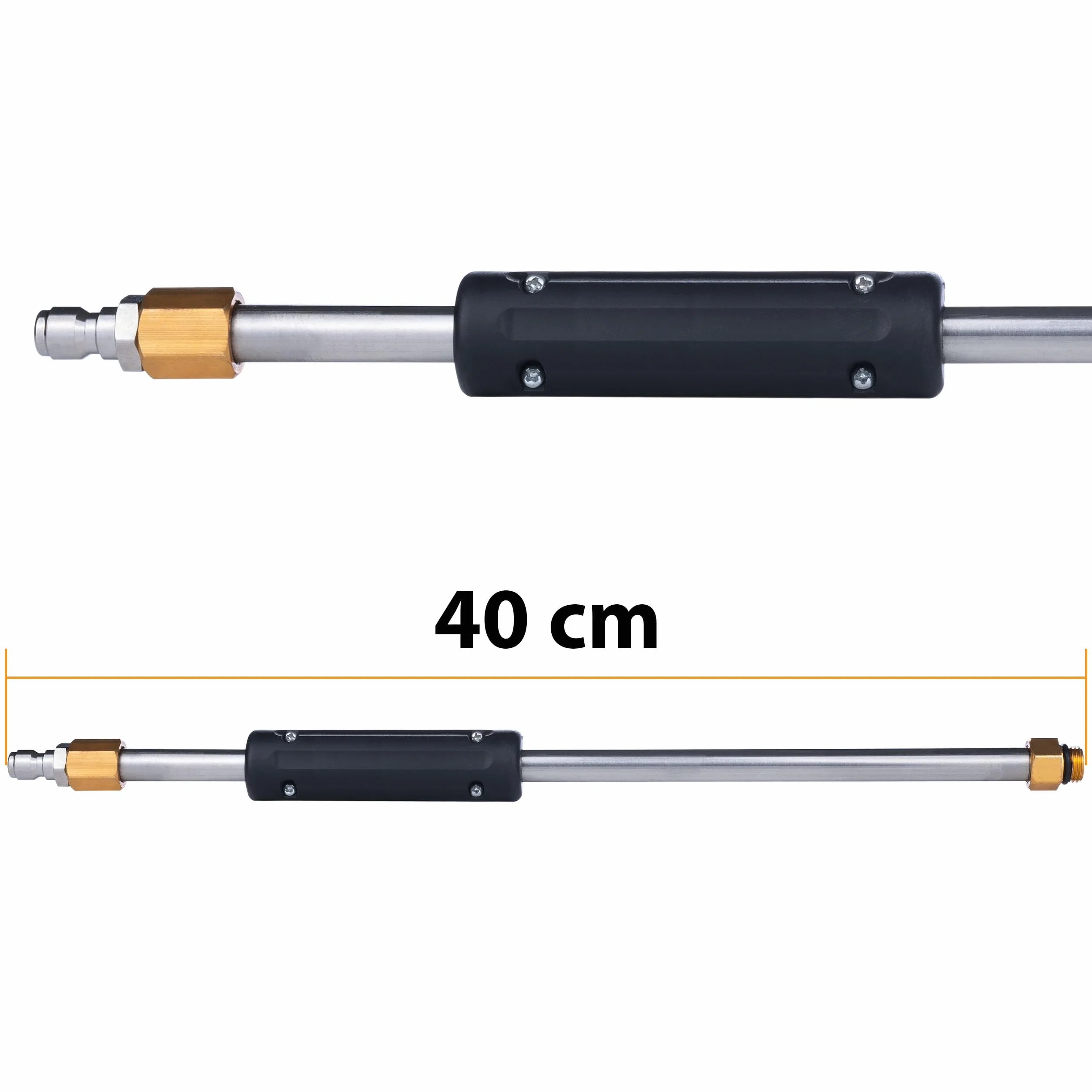 Zestaw 7 sztuk + 5 dysz 1/4" - 250 barów, 2,6 m, wygięta lanca 30° | zamiennik do myjki wysokociśnieniowej Kärcher K2–K7 | profesjonalne akcesoria do prania