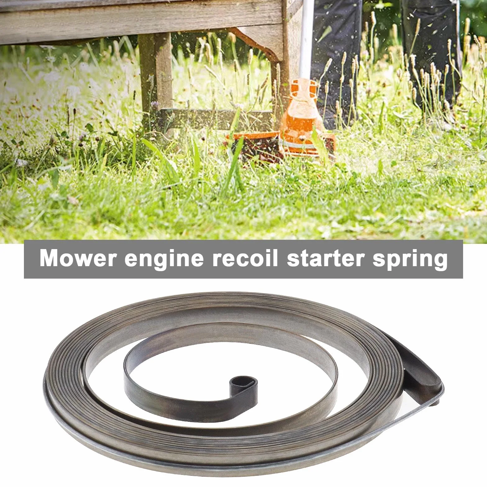 OTOTEC Sprężyna rozrusznika do tyłu kompatybilna z Stihl BG56 BG56C BG66 BG66C BG86 BG86 BG86C HS46 HS46C HS56C 4237 190 0600 do piły łańcuchowej dmuchawy