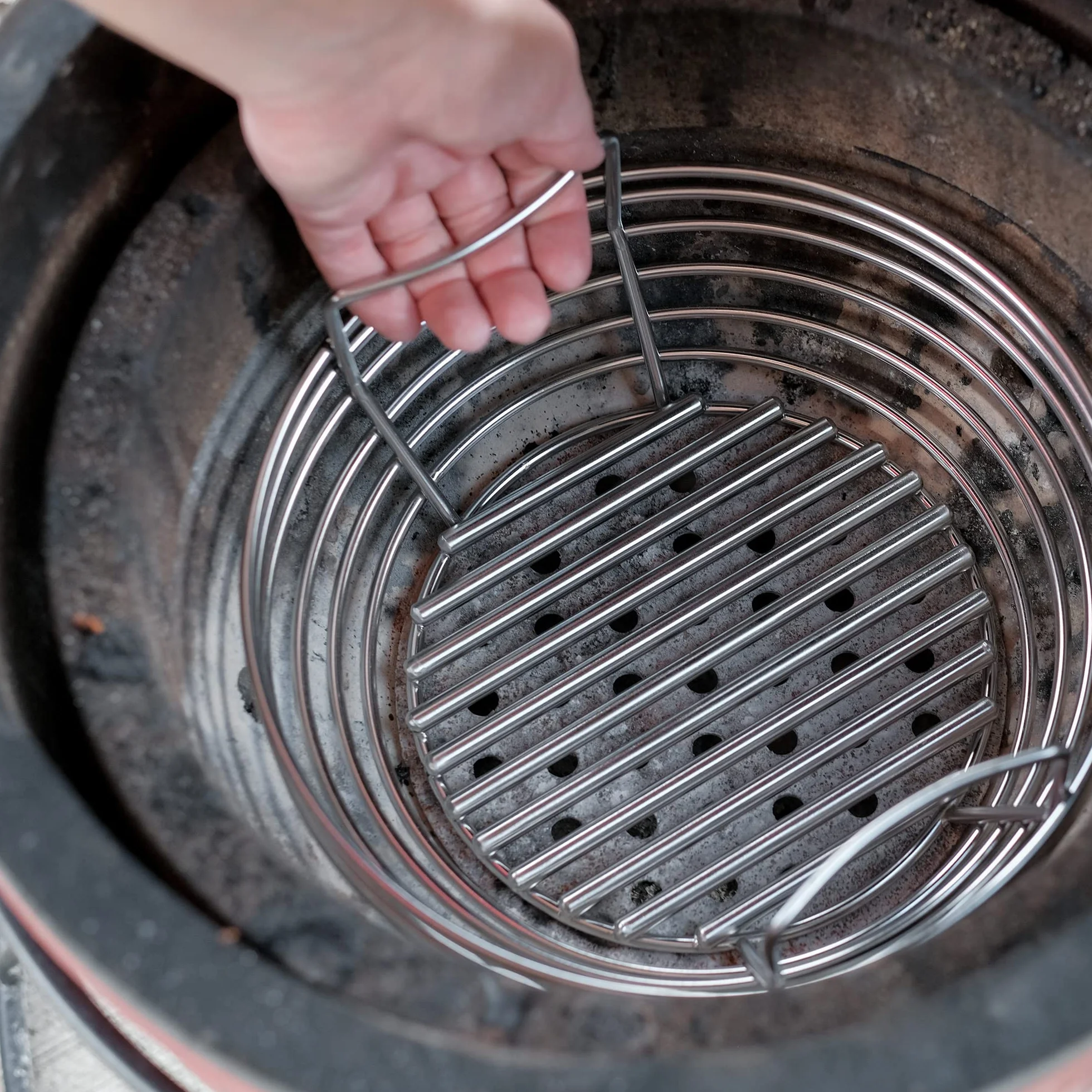 Kamado Joe® kosz na węgiel ze stali szlachetnej Joe Junior