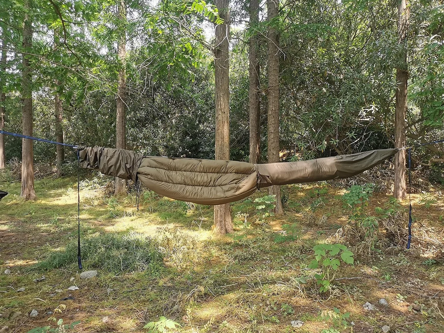 Onewind Pokrowiec na hamak 3,7 m, lekki i kompaktowy hamak kempingowy do przechowywania i pokrowiec 30 cm, duży, do hamaka, kombinacji podkołdry, topquilt, zielony OD