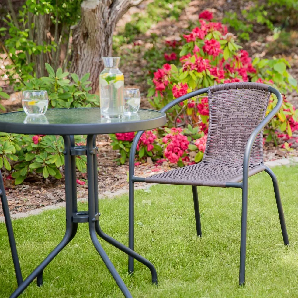 Dajar Bistro stolik pomocniczy szary 60 cm