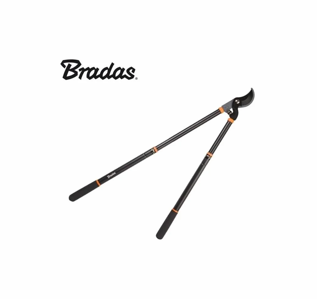 BRADAS V-SERIES KT-V1210 profesjonalne nożyce do gałęzi, regulowana długość 61-95 cm, zakrzywione ostrze
