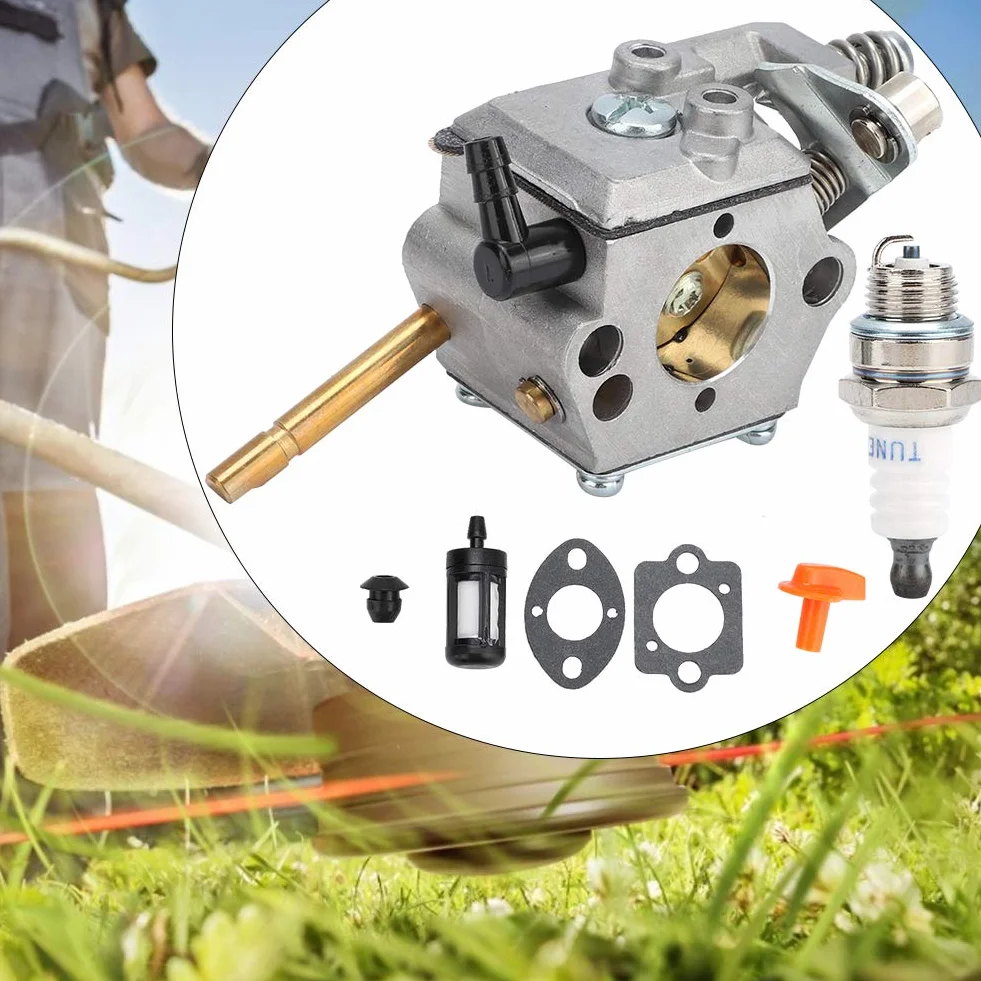 Zestaw gaźnika, przewód olejowy, świeca zapłonowa, zamiennik do piły łańcuchowej STIHL FS48, FS52, FS62, FS66, FS81, FS86, FS88, FS106