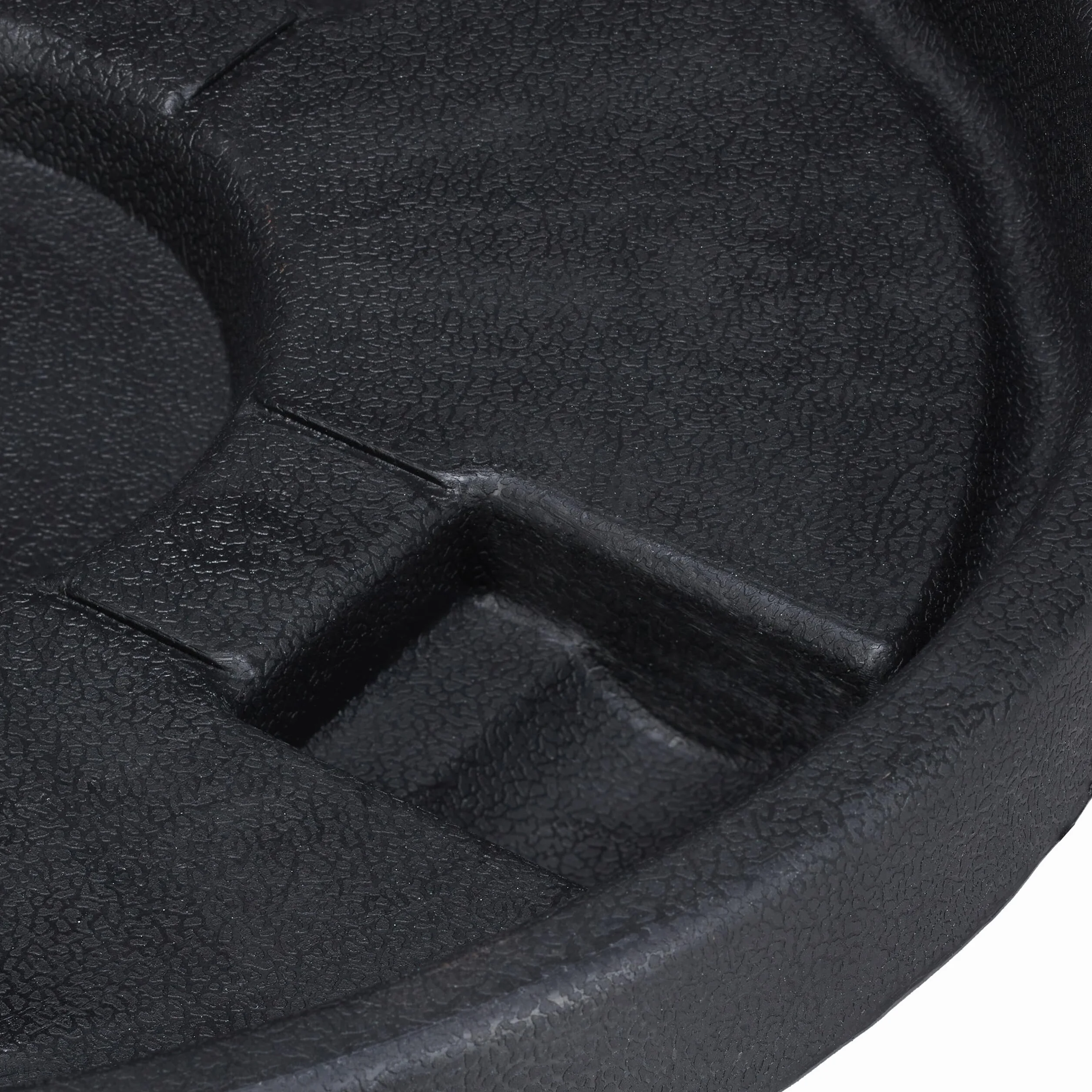 Relaxdays Podstawki pod doniczkę okrągłe zestaw 2 sztuk Ø 30 cm z kółkami tworzywo sztuczne czarne
