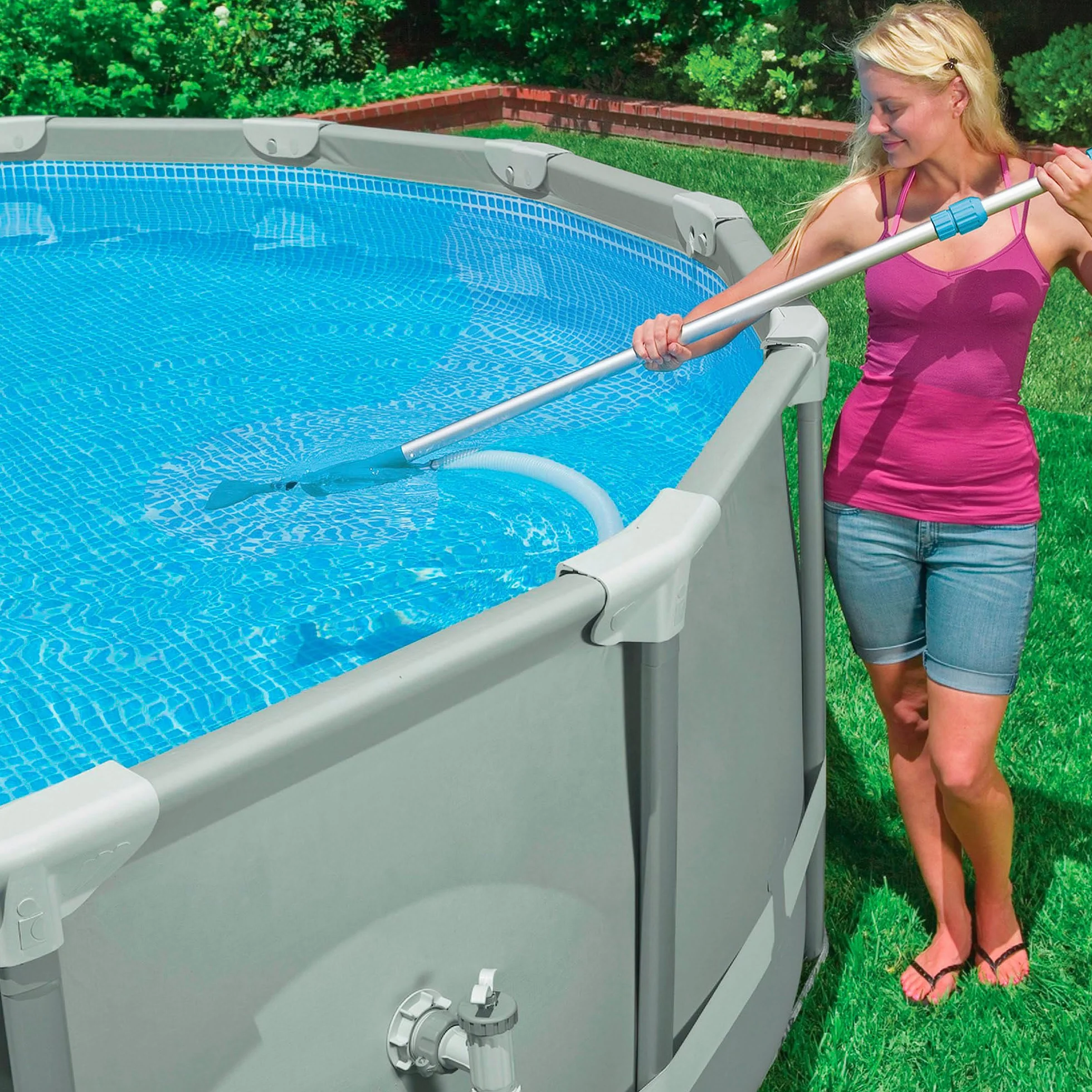Intex Deluxe Zestaw Do Czyszczenia Basenu 5 Elementów