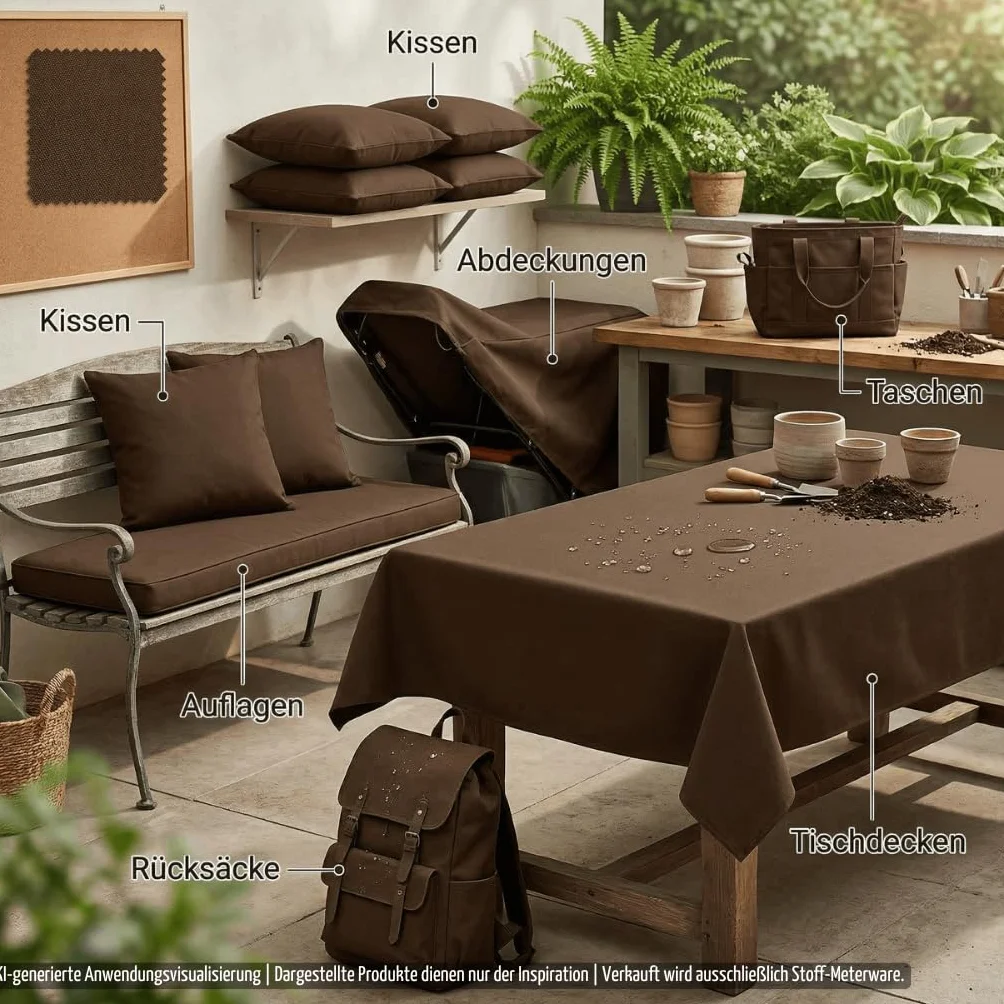 NOVELY® Sunset Oxford 420D – tkanina poliestrowa, bardzo odporna na rozerwanie, odporna na działanie promieni UV, wodoodporna, poliester, materiał ogrodowy, 1 metr bieżący, towar sprzedawany na metry, wodoszczelna, 25, granatowa, ciemnoniebieska