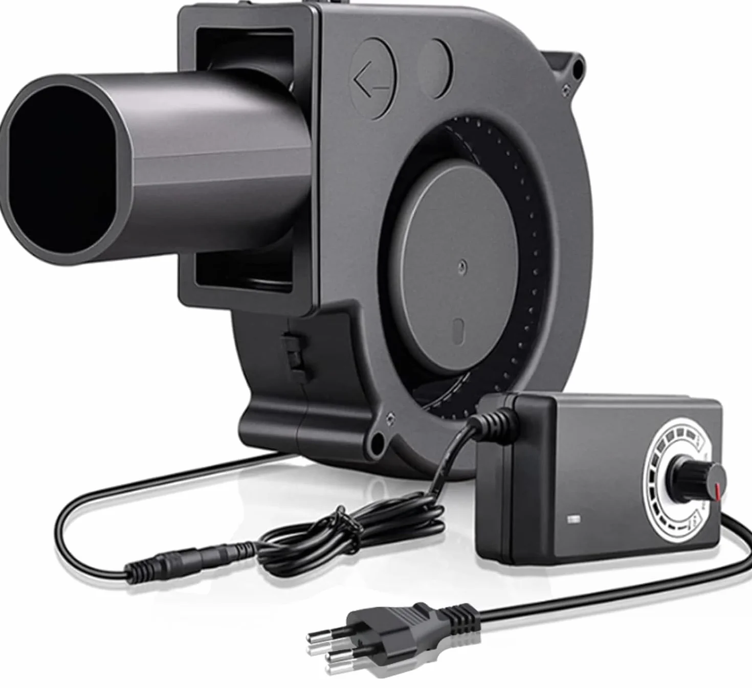 Wentylator radiowy 12 V, 220 V, chłodzenie z kontrolerem do urządzeń gospodarstwa domowego, dmuchawa, wentylator do wentylacji, wymiany wentylatora, BBQ, nadmuchiwany kominek, dmuchawa