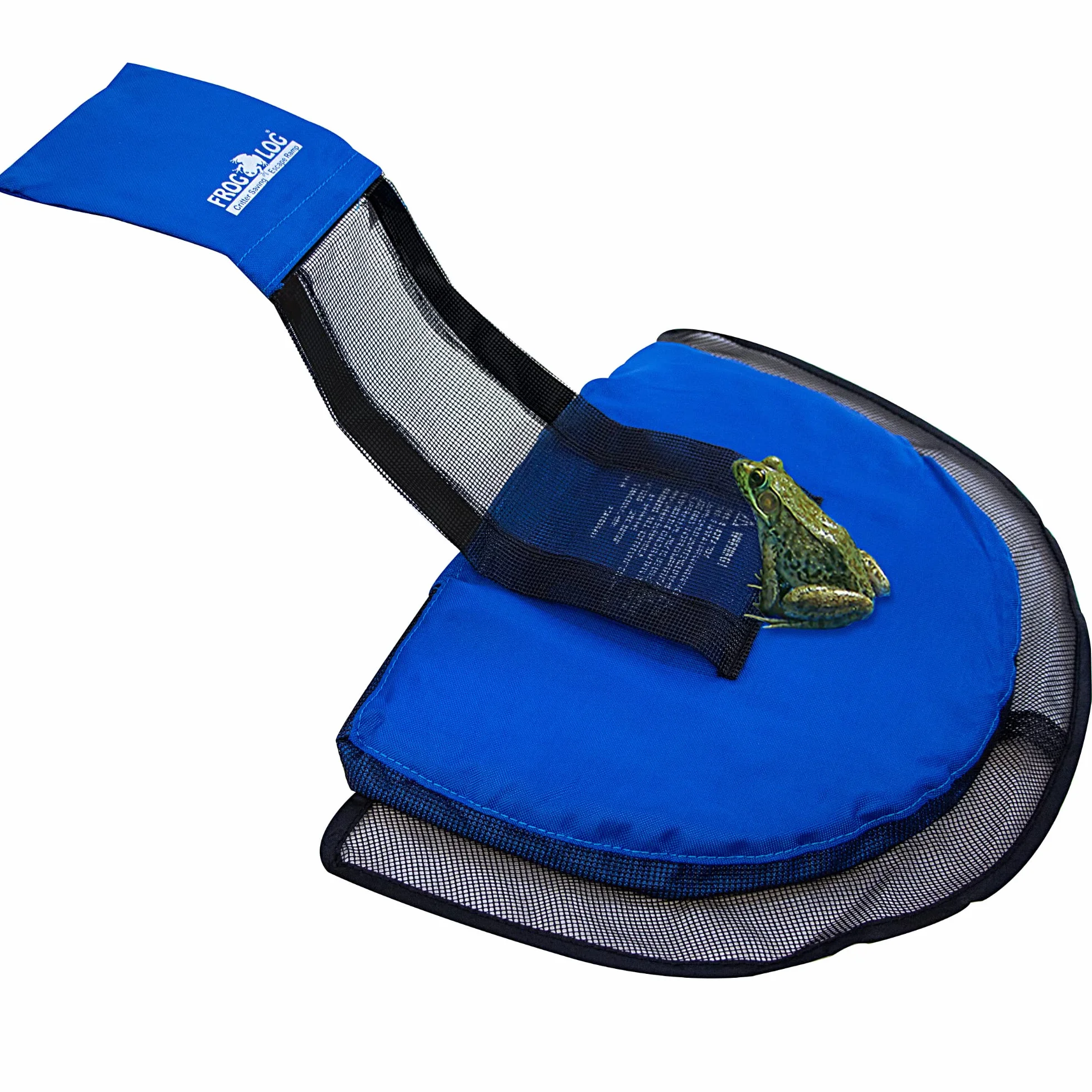 SWIMLINE HYDROTOOLS ORIGINAL 70200 FrogLog Rampa ratunkowa dla zwierząt do basenów i spa, dla wszystkich małych zwierząt wchodzących do basenu, wytrzymały materiał i długotrwały | Zmniejsza