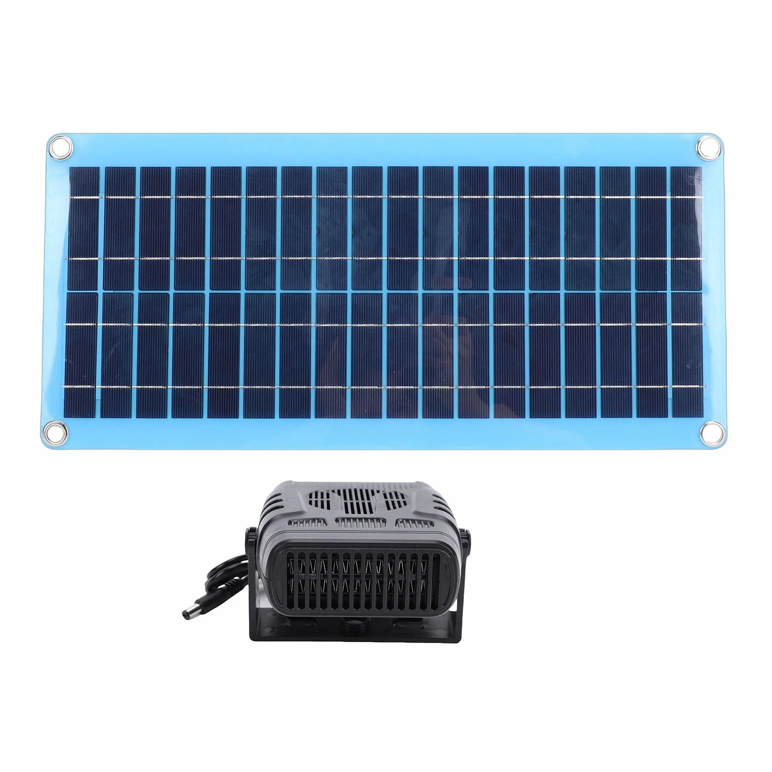 Focket Grzejniki solarne, przenośny grzejnik do kurnika 30 W z zabezpieczeniem przed przegrzaniem, zasilany energią słoneczną do szklarni, suszenia, ogrzewania, kuwety dla zwierząt