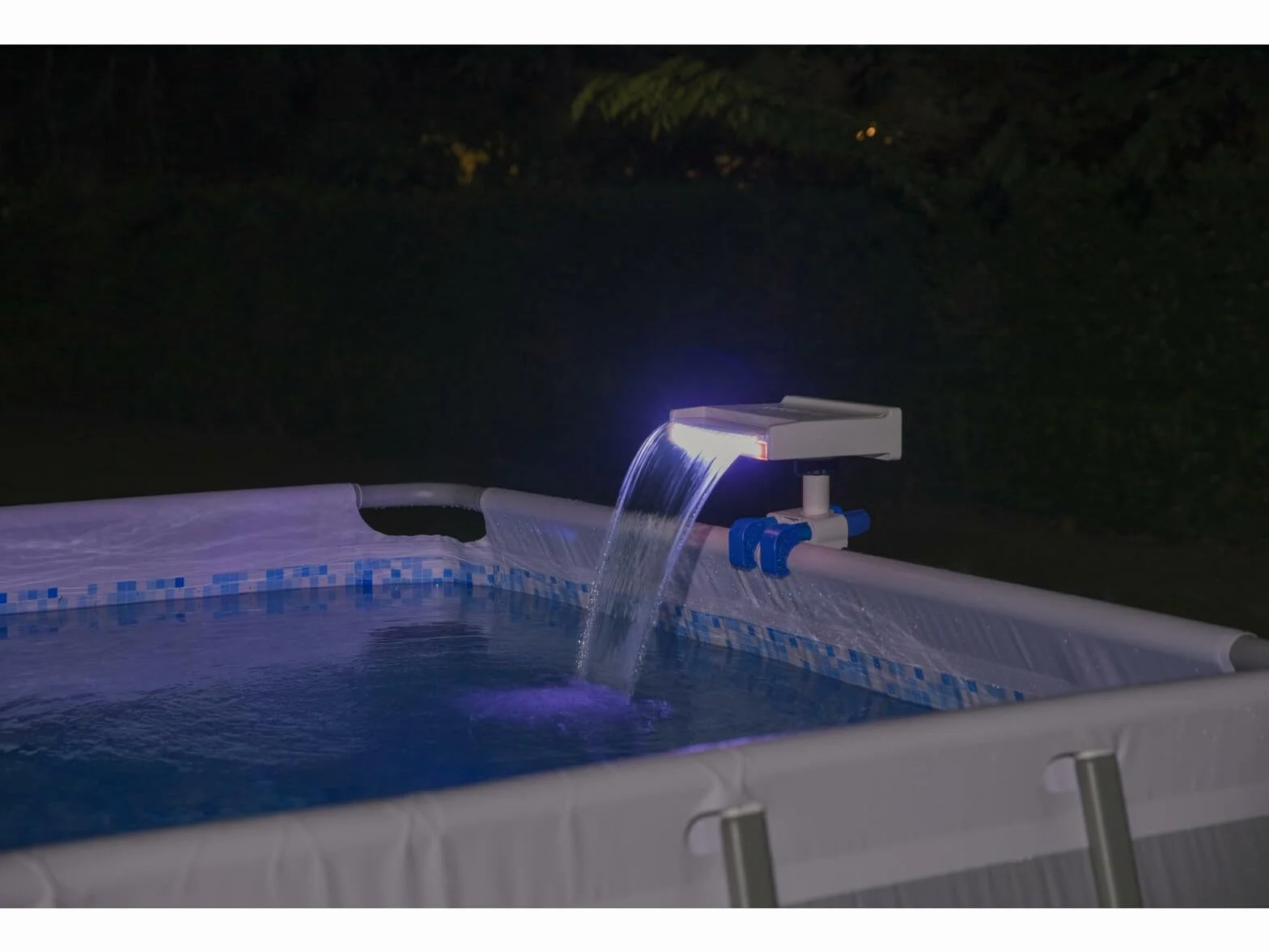 Bestway Wodospad LED, 34,5 x 24 x 32 cm, niebiesko-biały