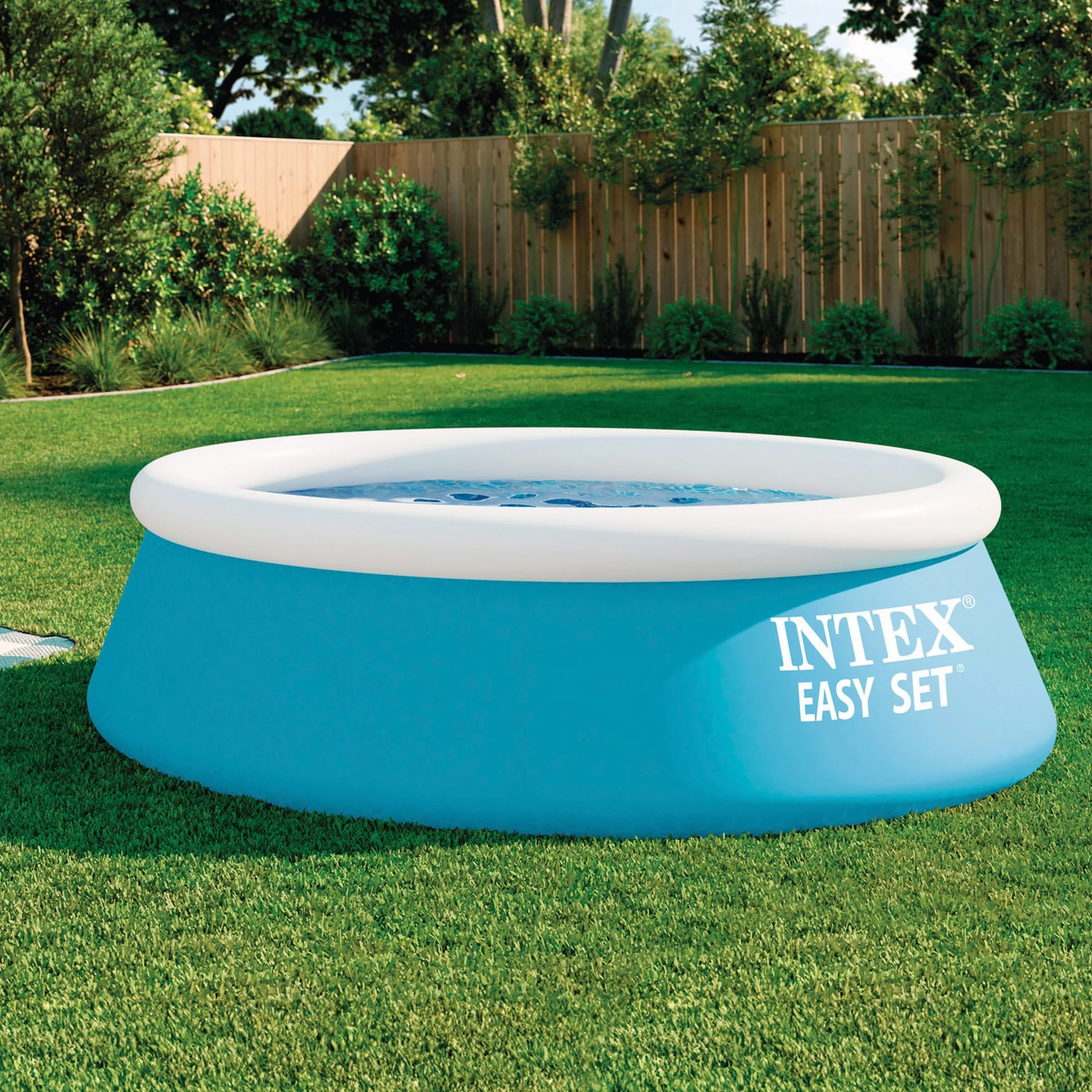 Intex Easy Set Basen Dziecięcy, Niebieski, 183 x 183 x 51cm/ 886 l