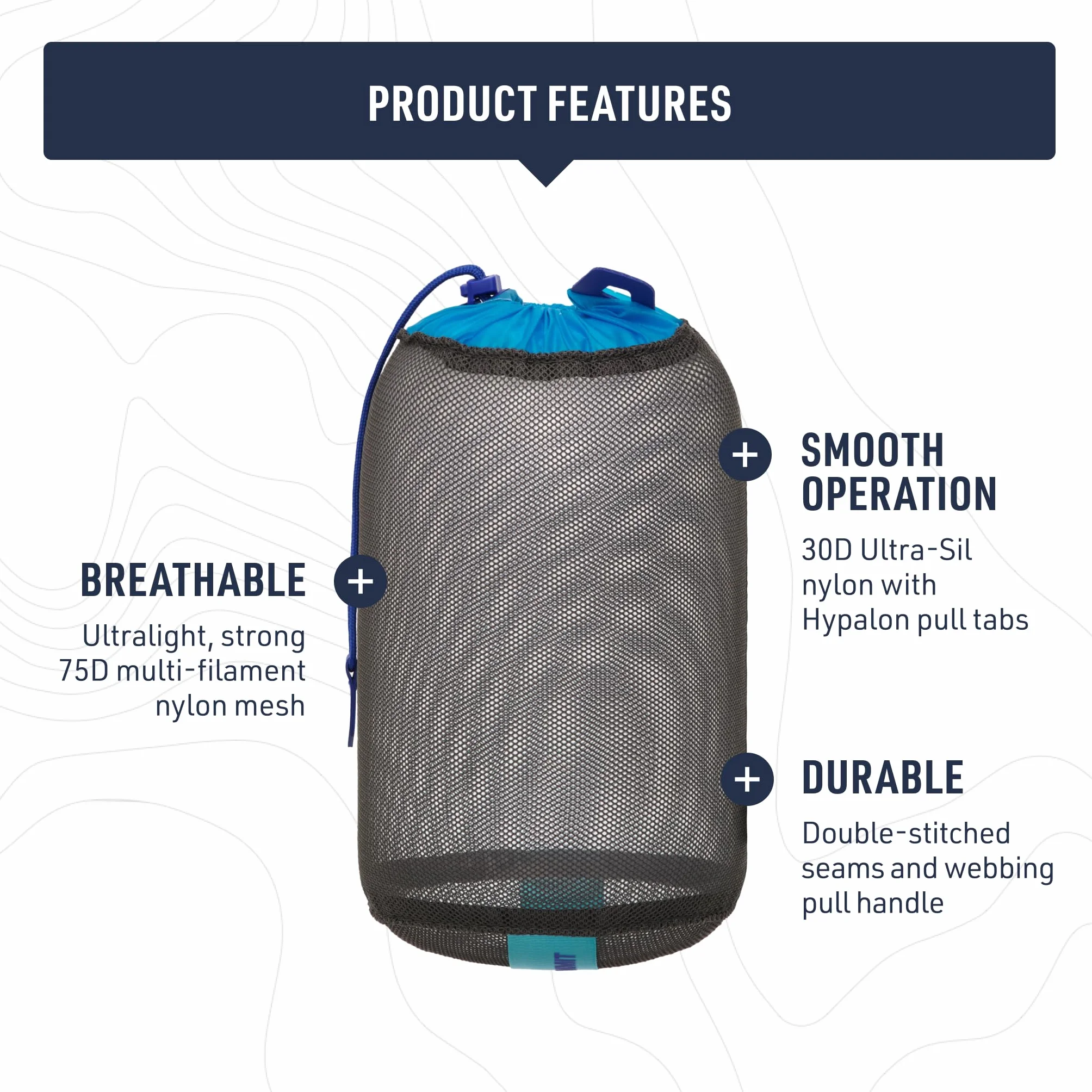 Torba materiałowa MESH 8L