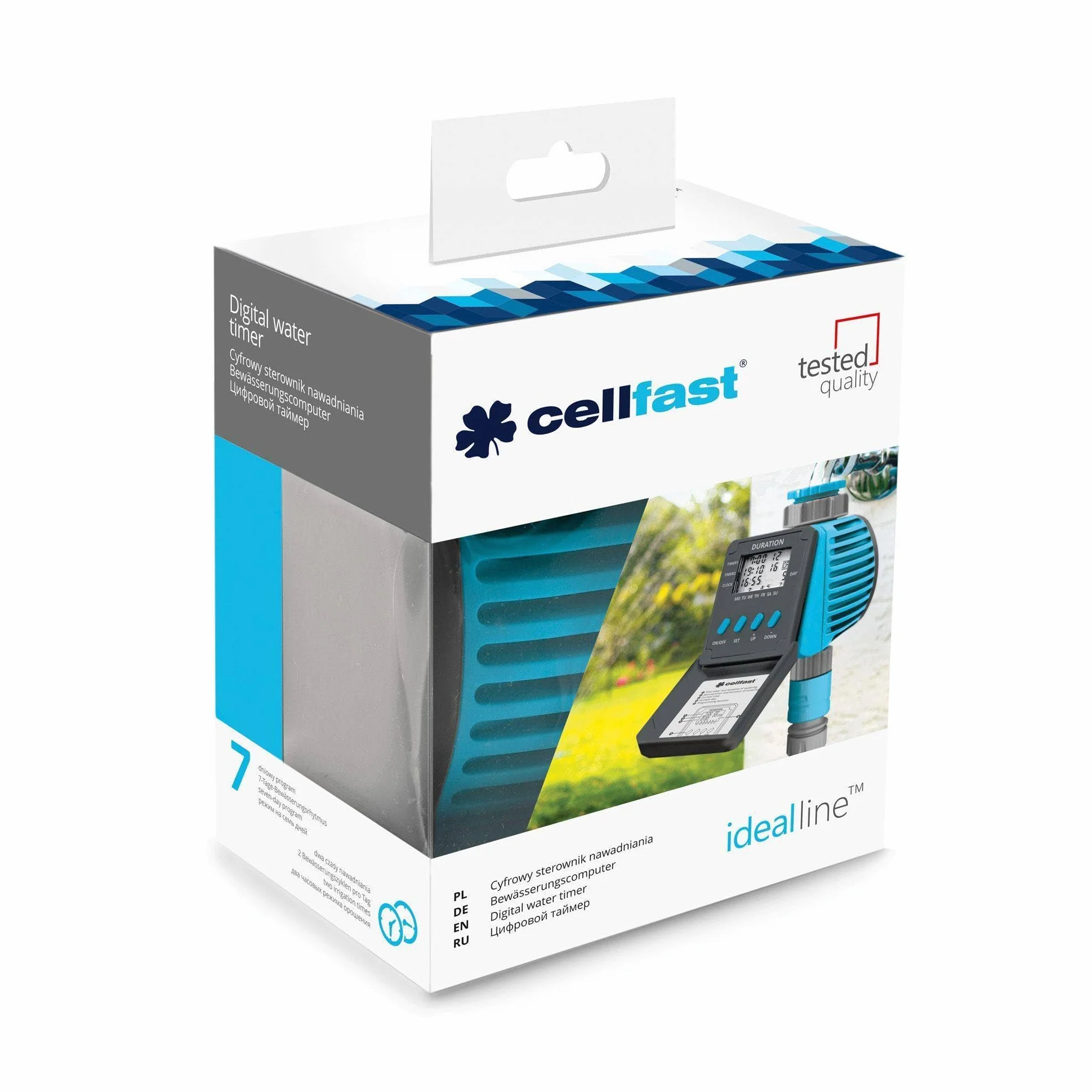 Cellfast cellPRO™ Cyfrowy sterownik nawadniania G3/4" G1" 52-095