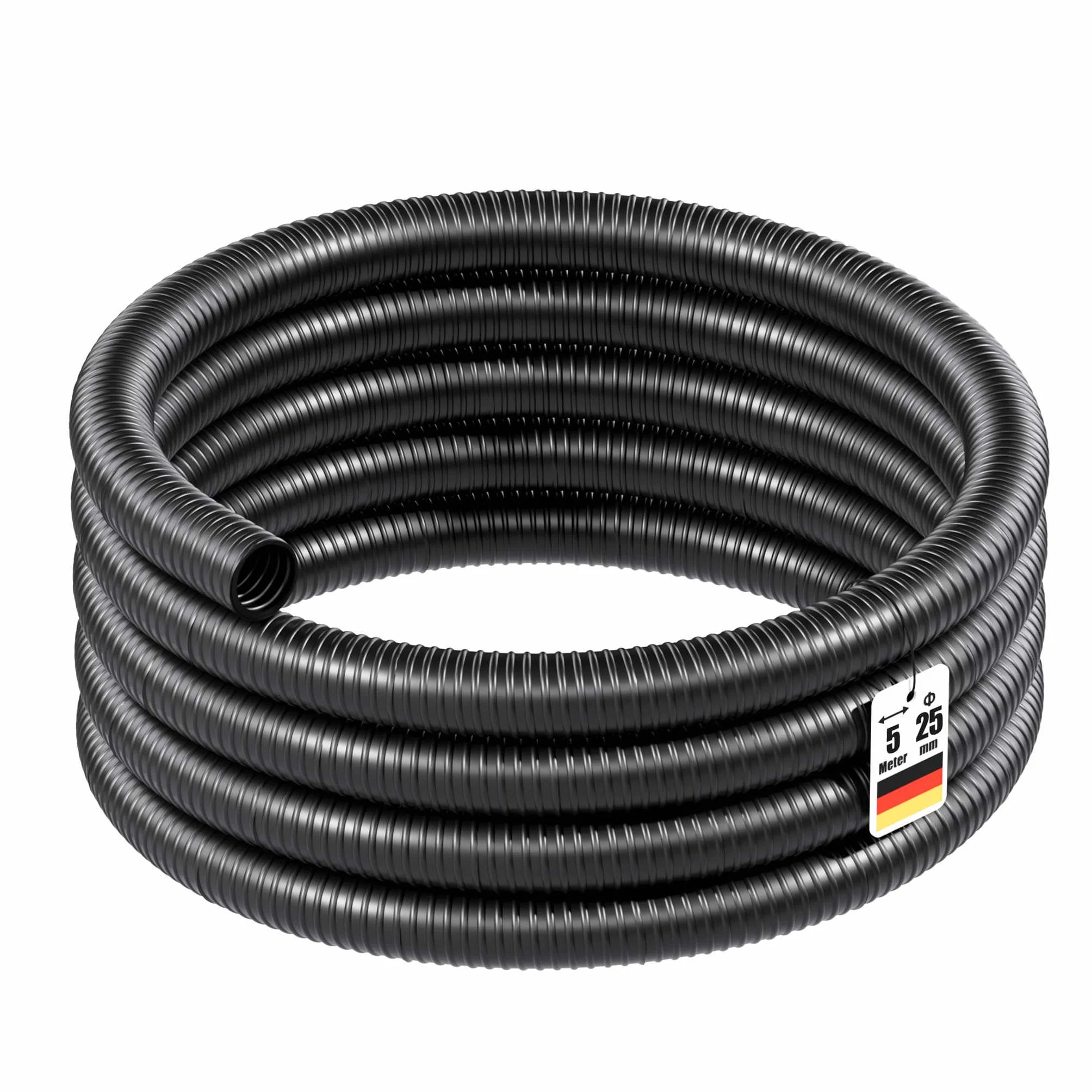 Wiltec Wąż spiralny 5 m 25 mm (1") do wody pompy filtra nawadniania