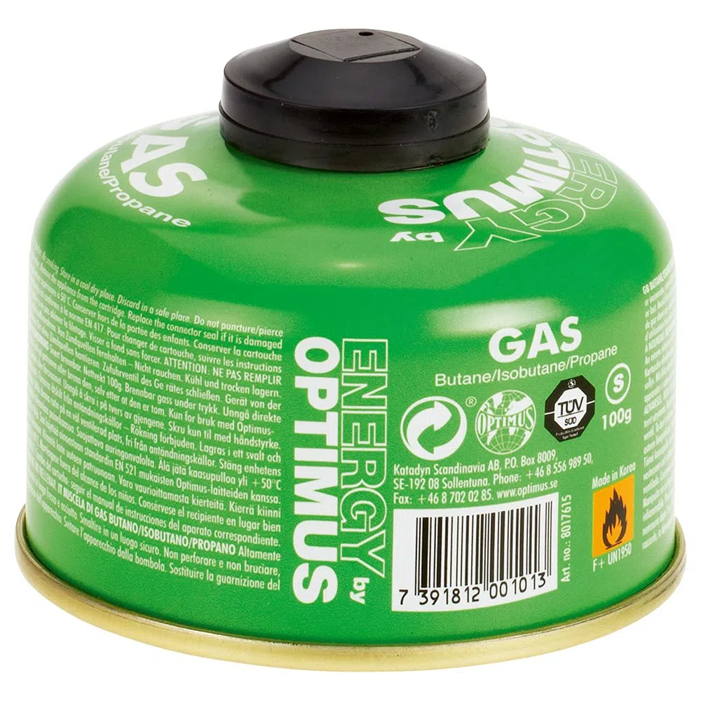 Optimus Optimus Gas 100 g butan/izobutan/propan (EN,NO,SE,FI,CZ,PL)