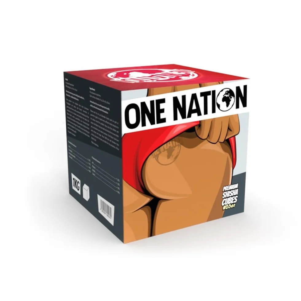 One Nation Premium Shisha Cubes # 26 1 kg