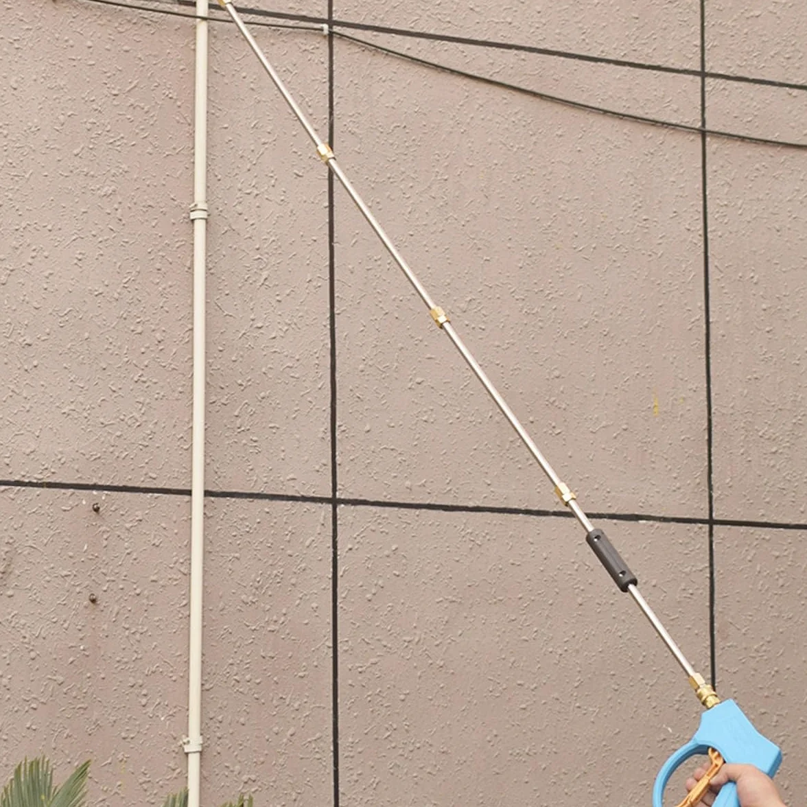 Zestaw przedłużaczy do myjki wysokociśnieniowej 4000 PSI, lanca do czyszczenia rynien z 5 końcówkami dysz do mycia samochodów i czyszczenia na zewnątrz