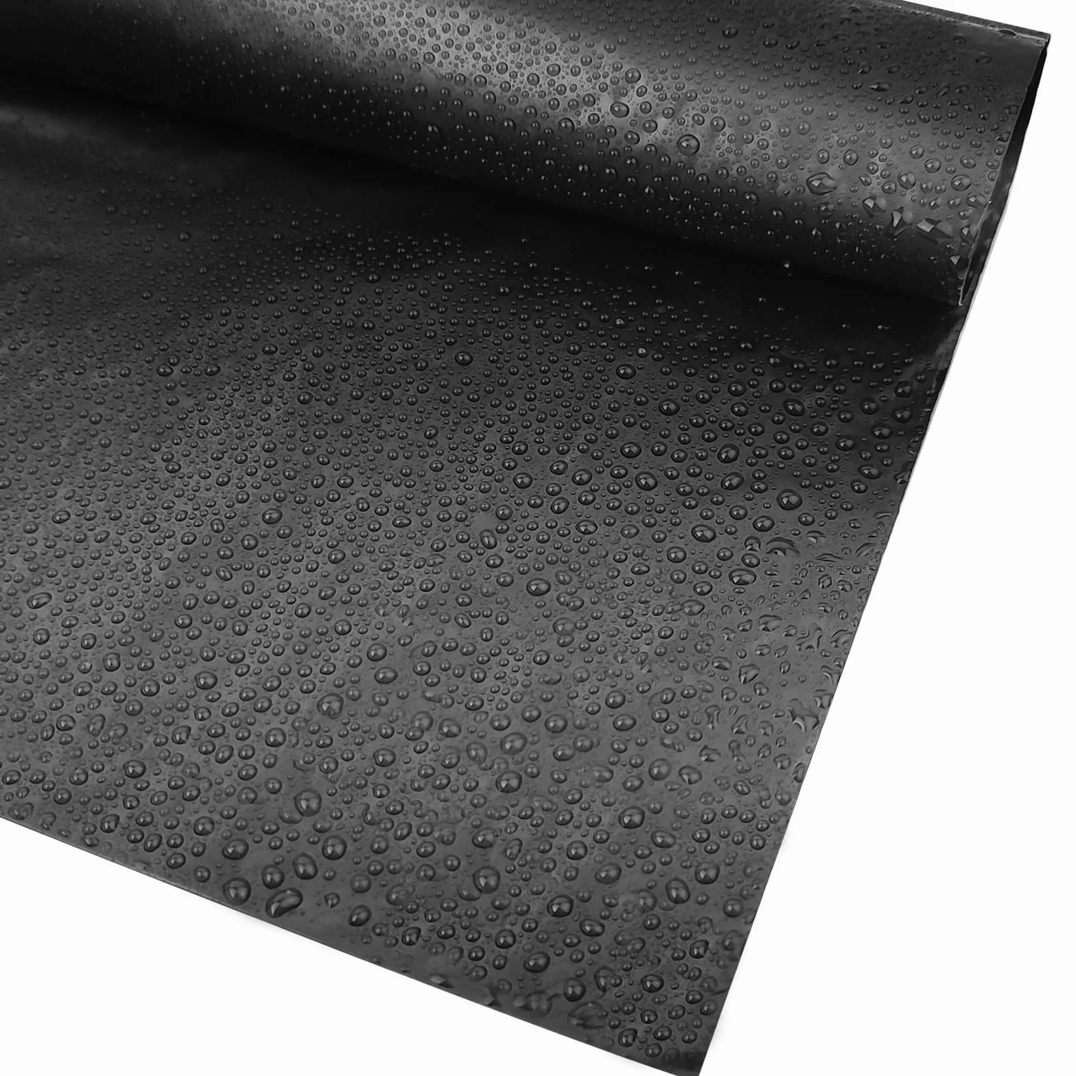 Folia HDPE do stawu 2 m x 3 m czarna 0,1 mm odporna na UV