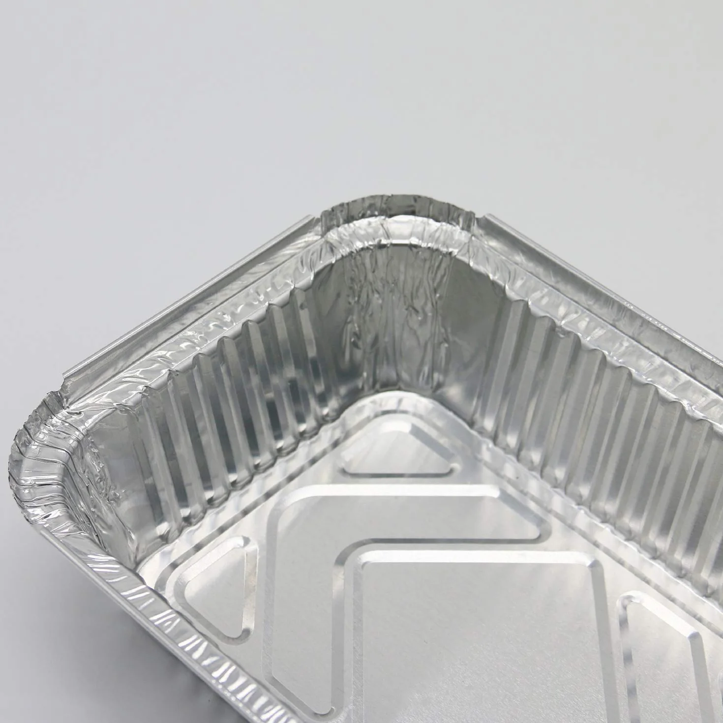 Aluminiowe jednorazowe miski do grilla, zestaw 25 sztuk, do gotowania, smażenia, gotowania, 15 x 12 x 5 cm, 400 ml (bez pokrywki)