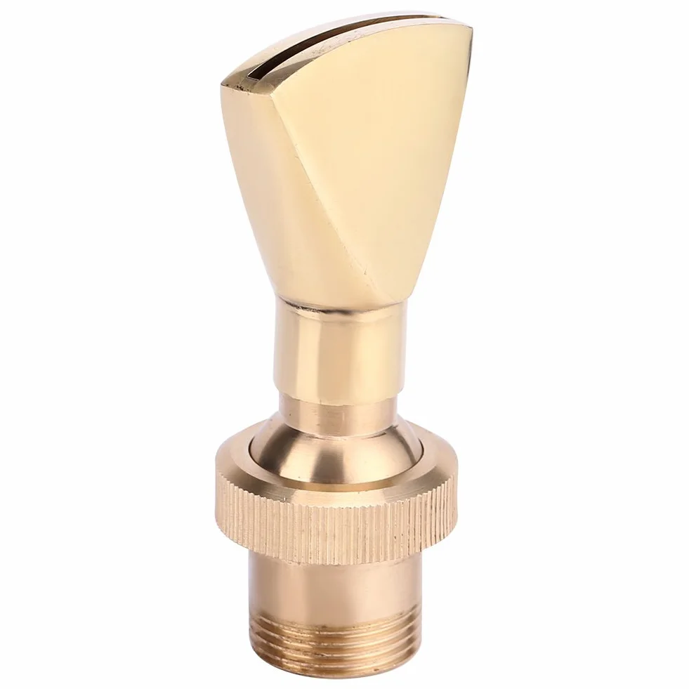 Dysza do Fontanny Wodnej z Mosiądzu, 1/2" DN15 3/4" DN20, Zraszacz Ogrodowy, Narzędzie do Nawadniania, Regulator Strumienia Wody