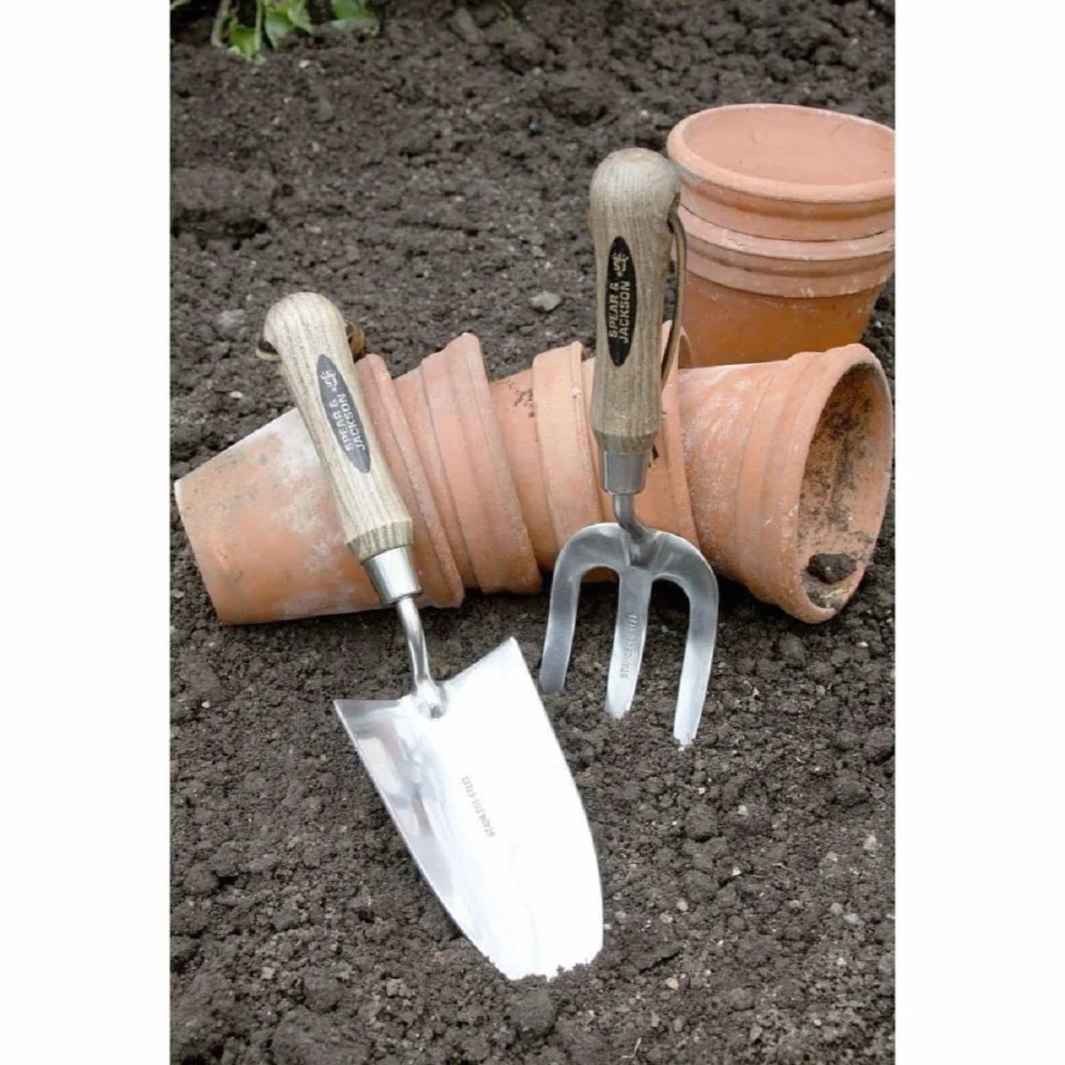Spear & Jackson 5040WF Tradycyjne widełki do pielenia ze stali nierdzewnej