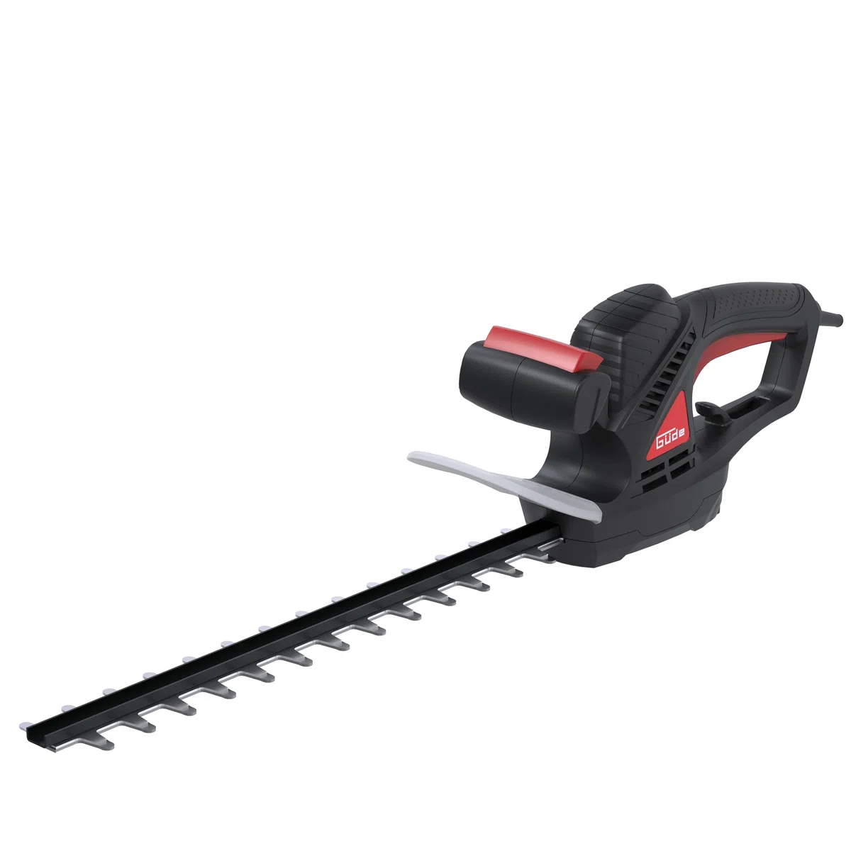 Güde GEH 510-500 elektryczne nożyce do żywopłotu, 230 V, moc silnika 500 W, długość cięcia 45,7 cm, grubość cięcia 1,6 cm, elektryczny hamulec szybkiego zatrzymania, ergonomiczny design