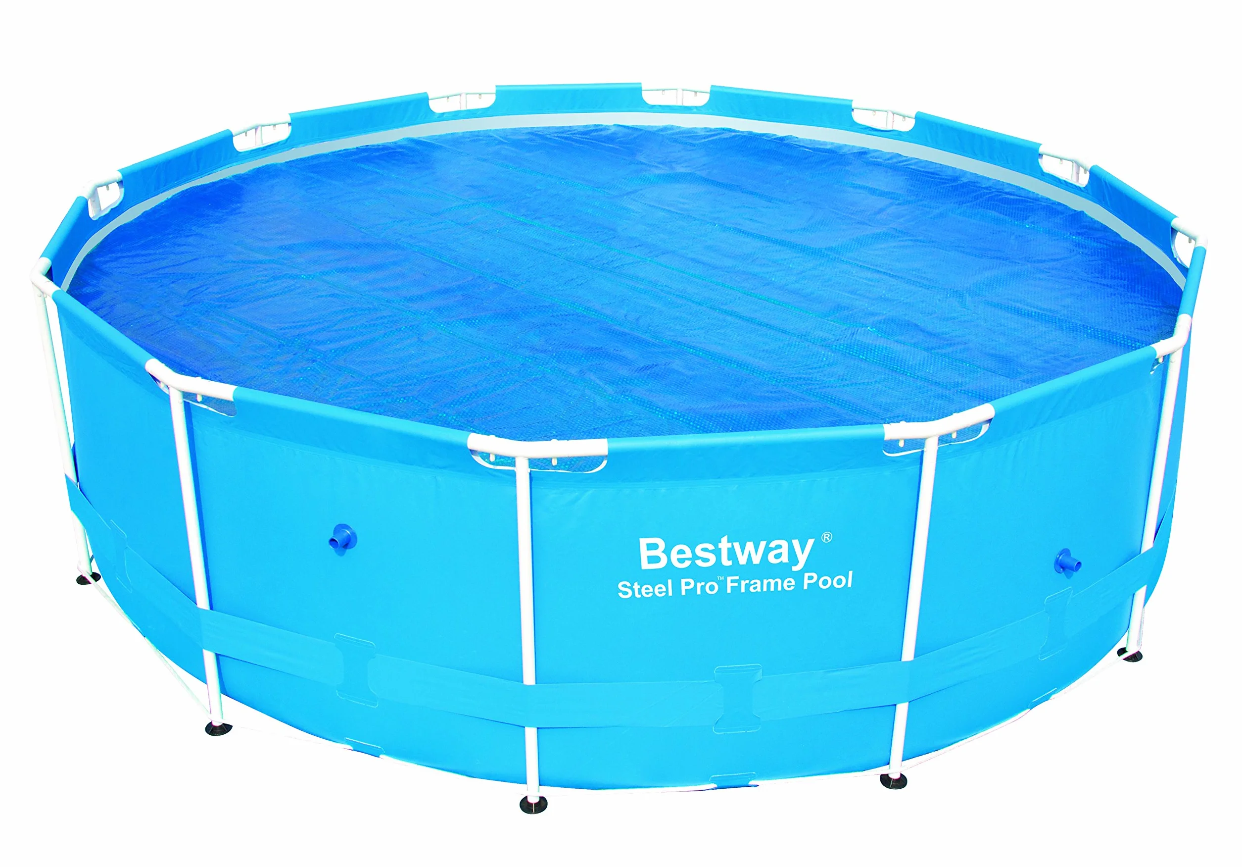 Bestway 58242 Plandeka solarna do basenu ze stelażem, Ø 366 cm