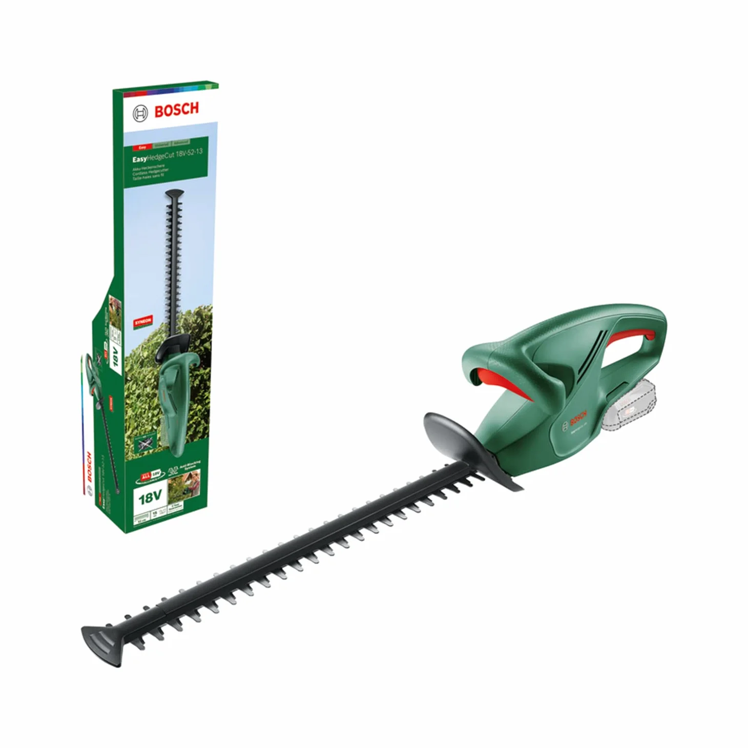 Bosch Easyhedgecut Nożyce do Żywopłotu, Zielony, 52 cm