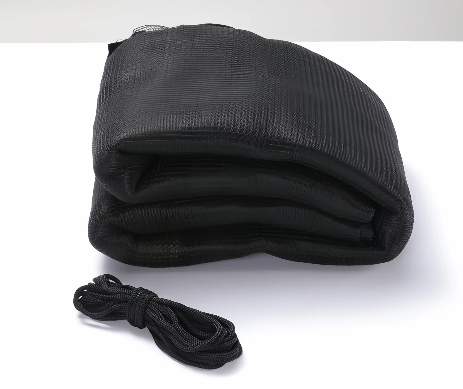 Siatka zabezpieczająca do trampoliny 244 305 366 427 cm, siatka zapasowa do trampoliny z zamkiem błyskawicznym i klamrami, siatka ochronna do trampoliny ogrodowej, do słupków 6/8(14ft/4.27m-6 poles)