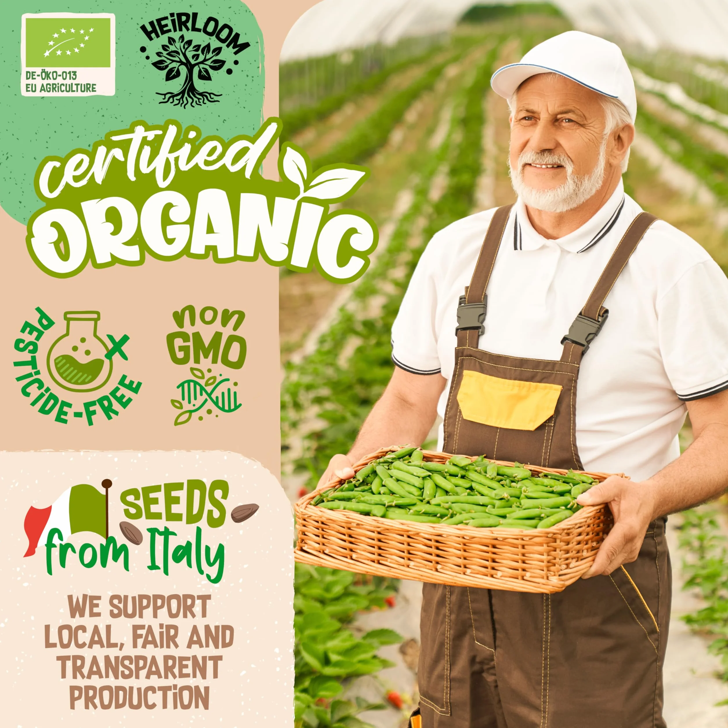 ZenGreens® - Organiczne nasiona koniczyny czerwonej - Wybierz pomiędzy 10, 200 g i 500 - nasiona koniczyny czerwonej o zdolności kiełkowania ponad 97% - nasiona koniczyny czerwonej kiełki