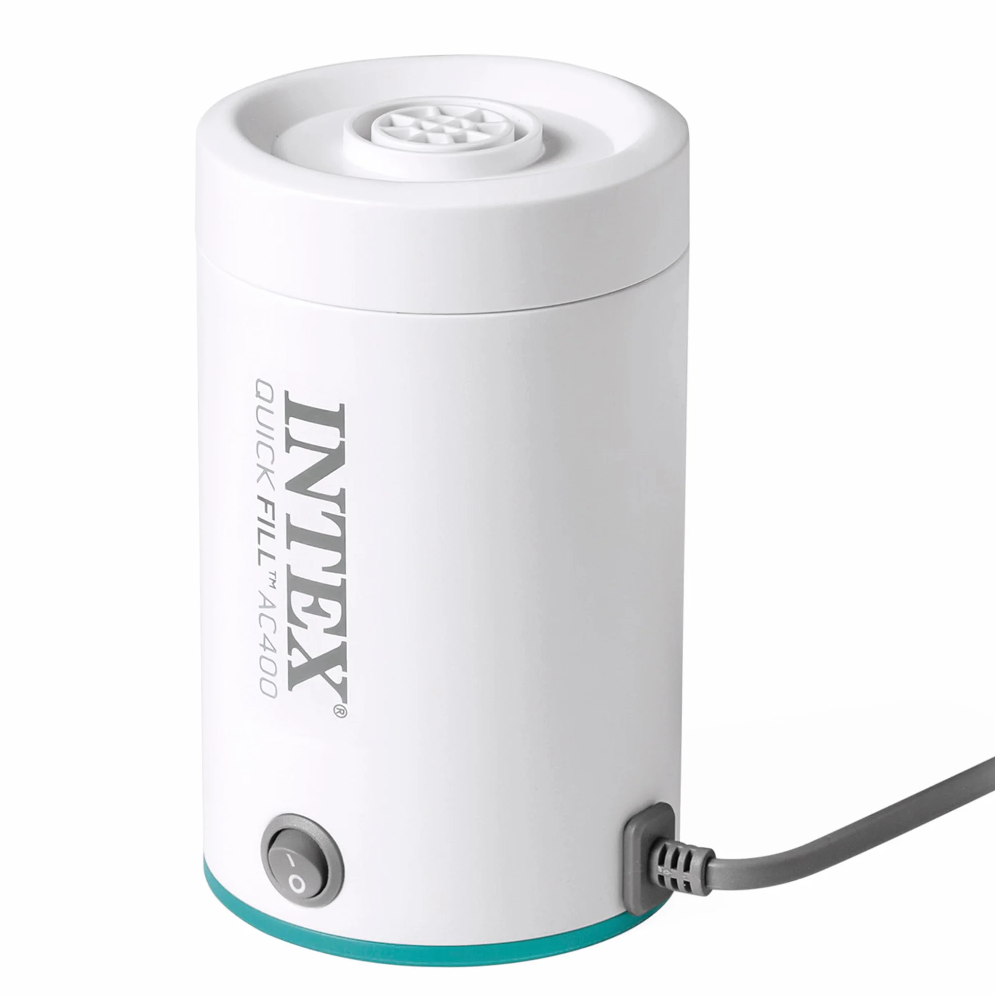 Intex 66646 QuickFill AC400 pompa elektryczna do pompowania i opróżniania, tworzywa sztucznego, biała