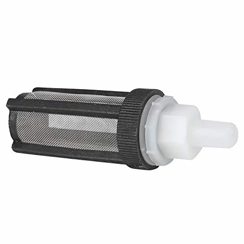 TOPINCN Filtr mikropompy ze stali nierdzewnej 8 mm akcesoria do węża