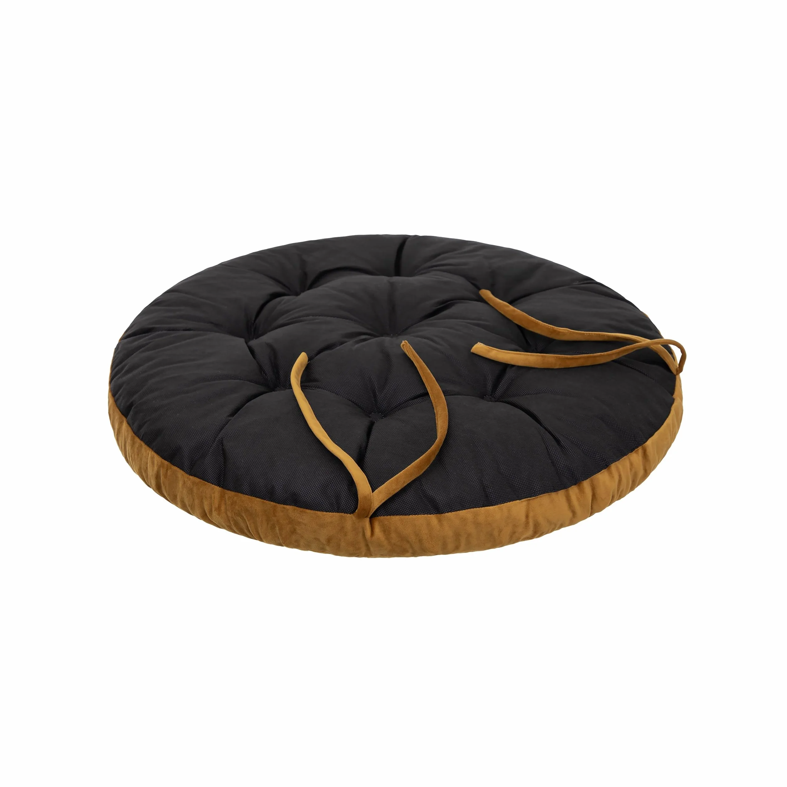 Poduszka na fotel wiszący Velvet 65x65 cm żółta