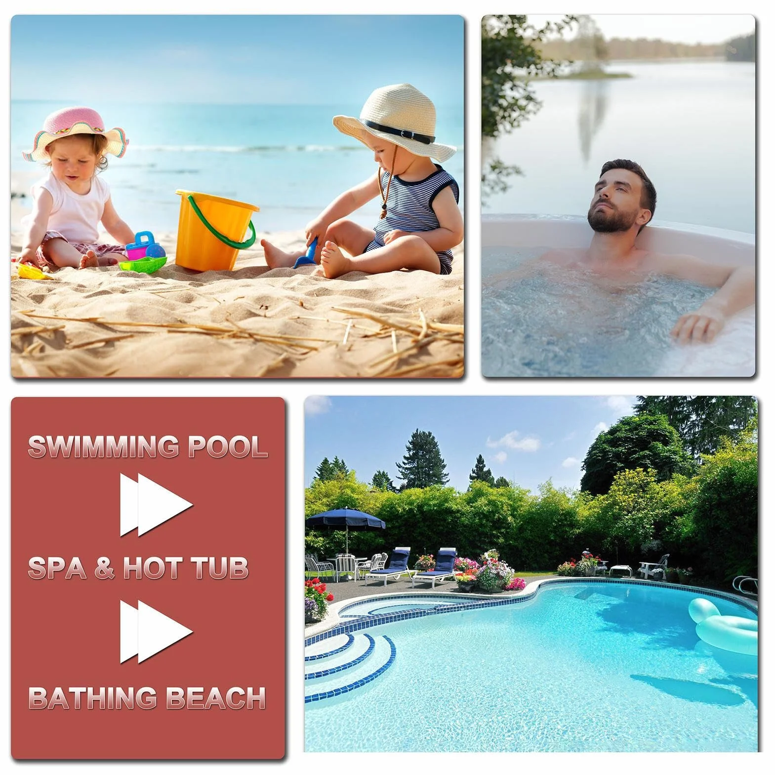 Paski testowe do pomiaru pH chloru soli, 10 sztuk słonej wody, tester wody, dokładniejsze do basenów, Hot Tub Spa do soli
