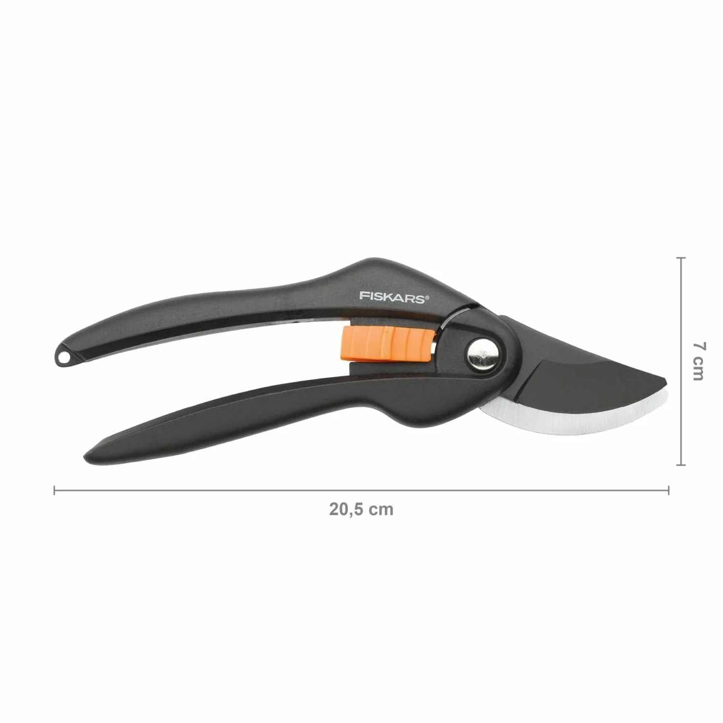 Fiskars Singlestep Sekator Ogrodniczy 20 cm Czarny