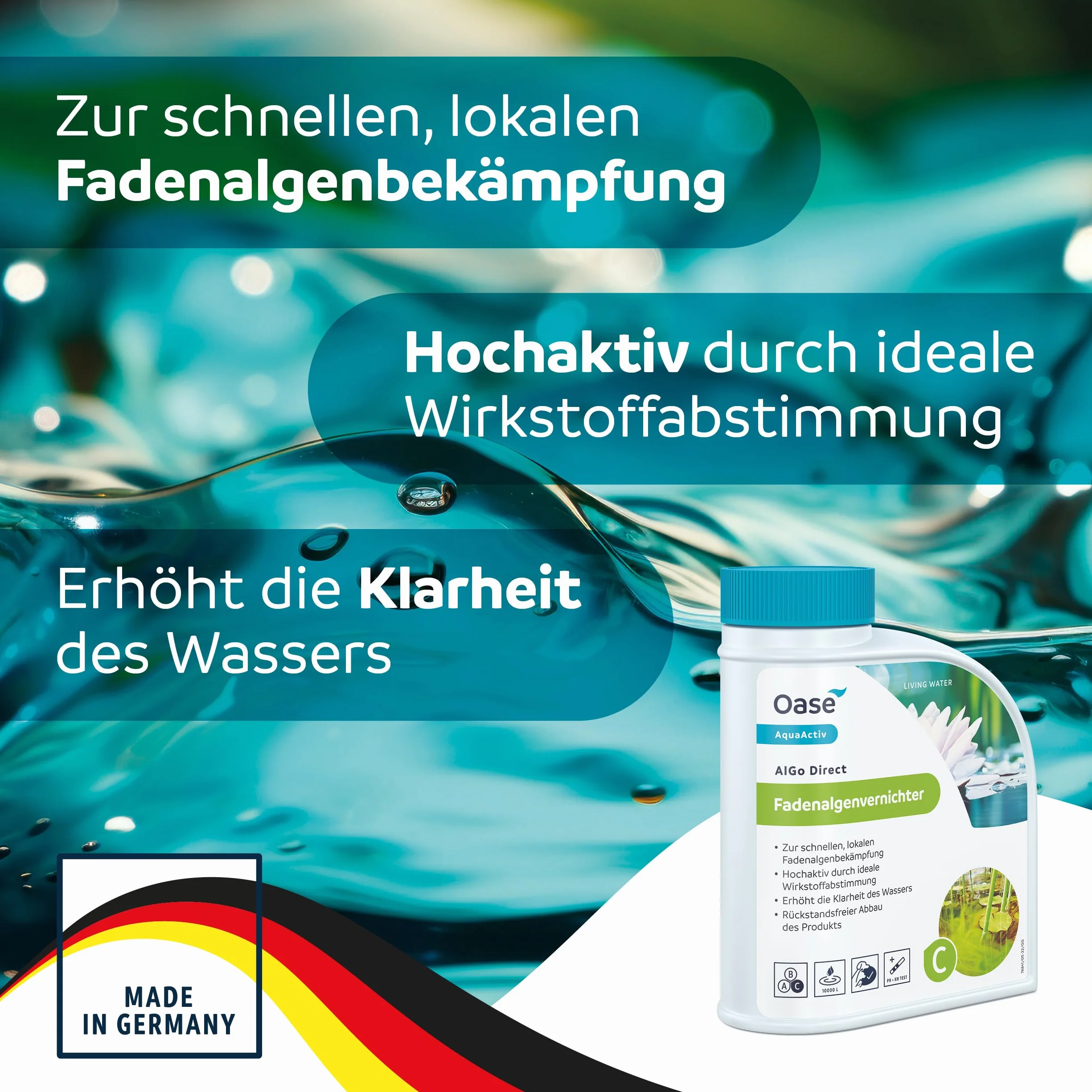 Oase AquaActiv AlGo Direct 500 ml
