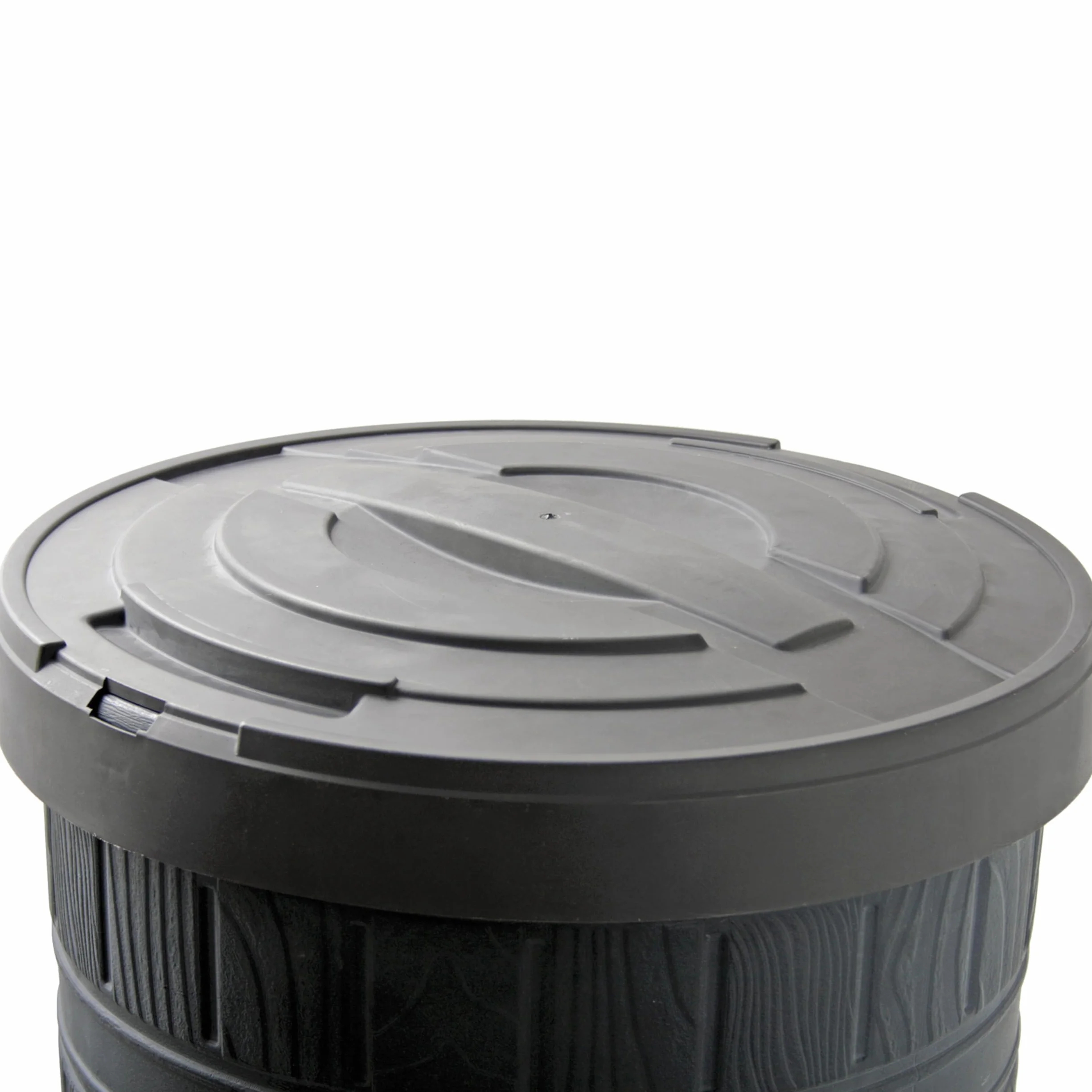 Pokrywa Ø 66 cm do Prosperplast WOODCAN 265 litrów i zbiornika na wodę deszczową Raincan 210 l, szczelne zamknięcie, osłona na beczkę na wodę, wodę deszczową, ekologia, narzędzia ogrodowe, antracyt